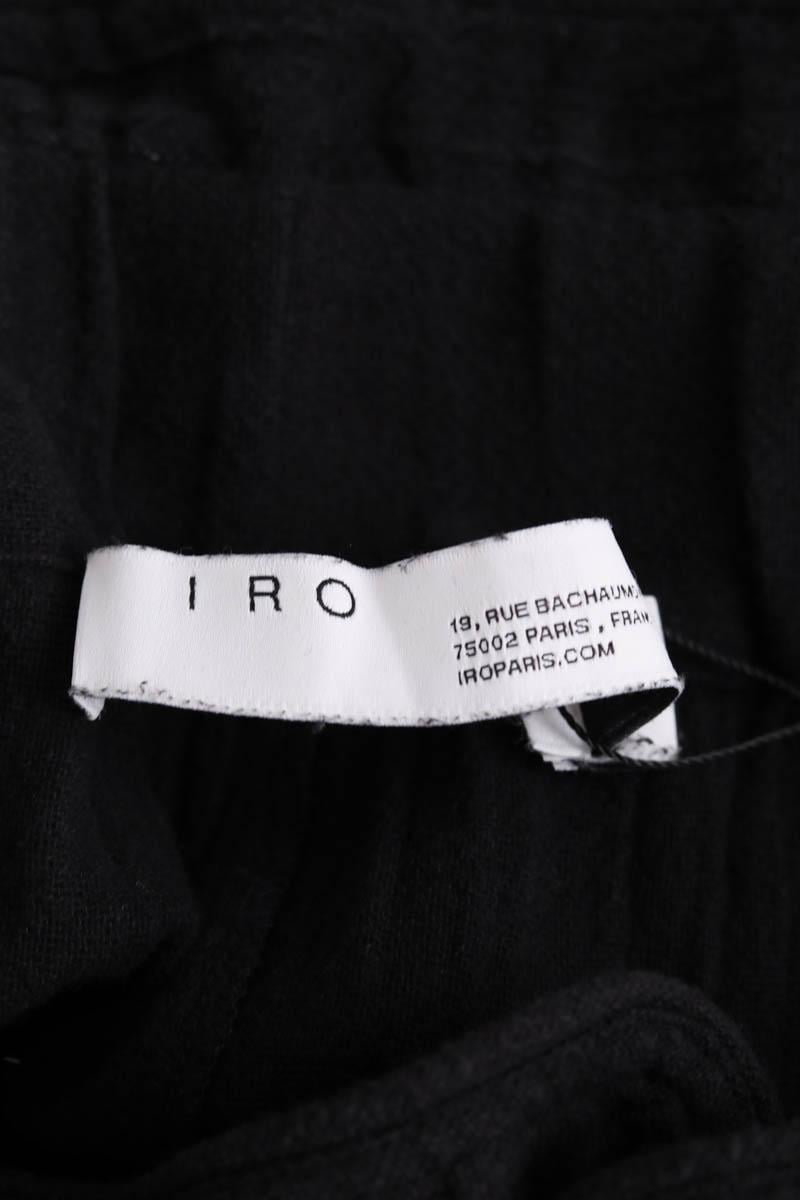 Straight-leg pants IRO - Seconde Main Black