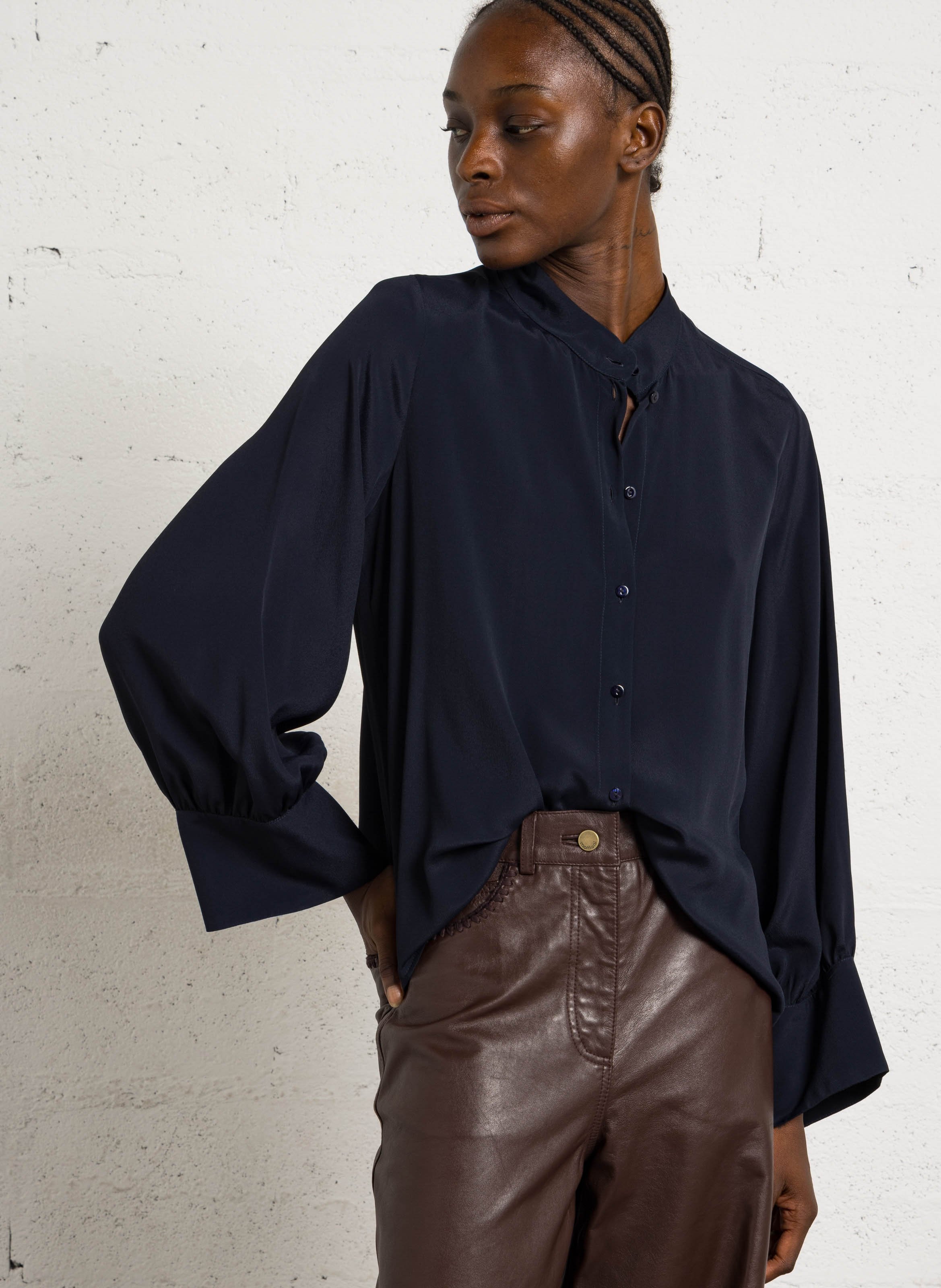 Loose-fit shirt MOMONI Blue
