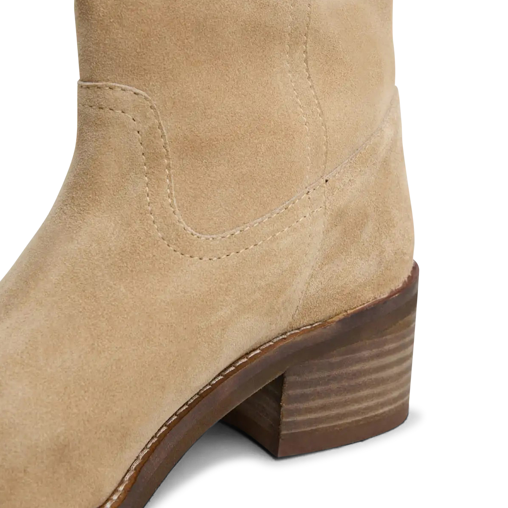Bottines en cuir JONAK Beige