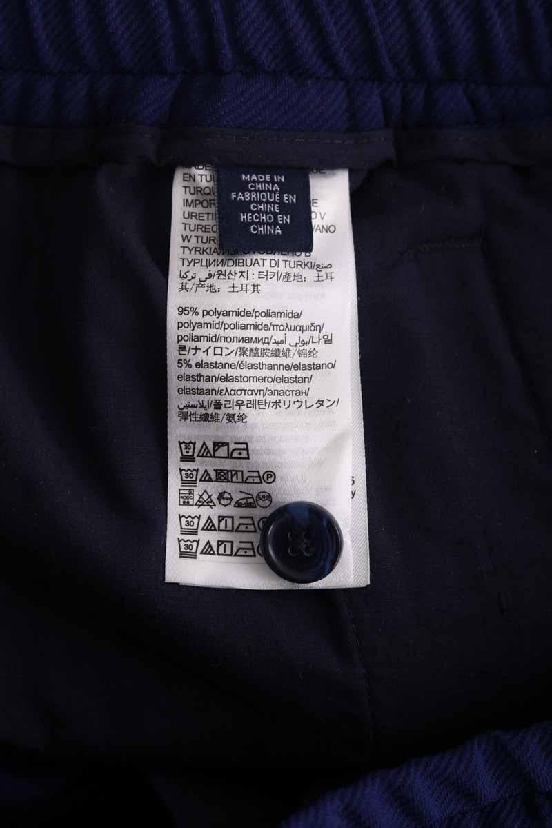 Straight-leg pants TOMMY HILFIGER - SECONDE MAIN Blue