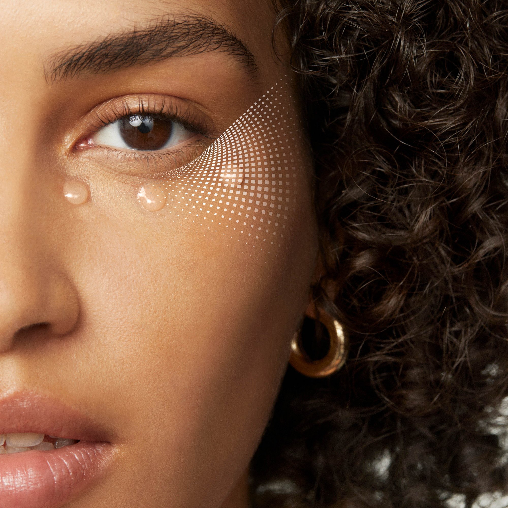 Gel-crème Contour des yeux multi-réparation synchronisée No color