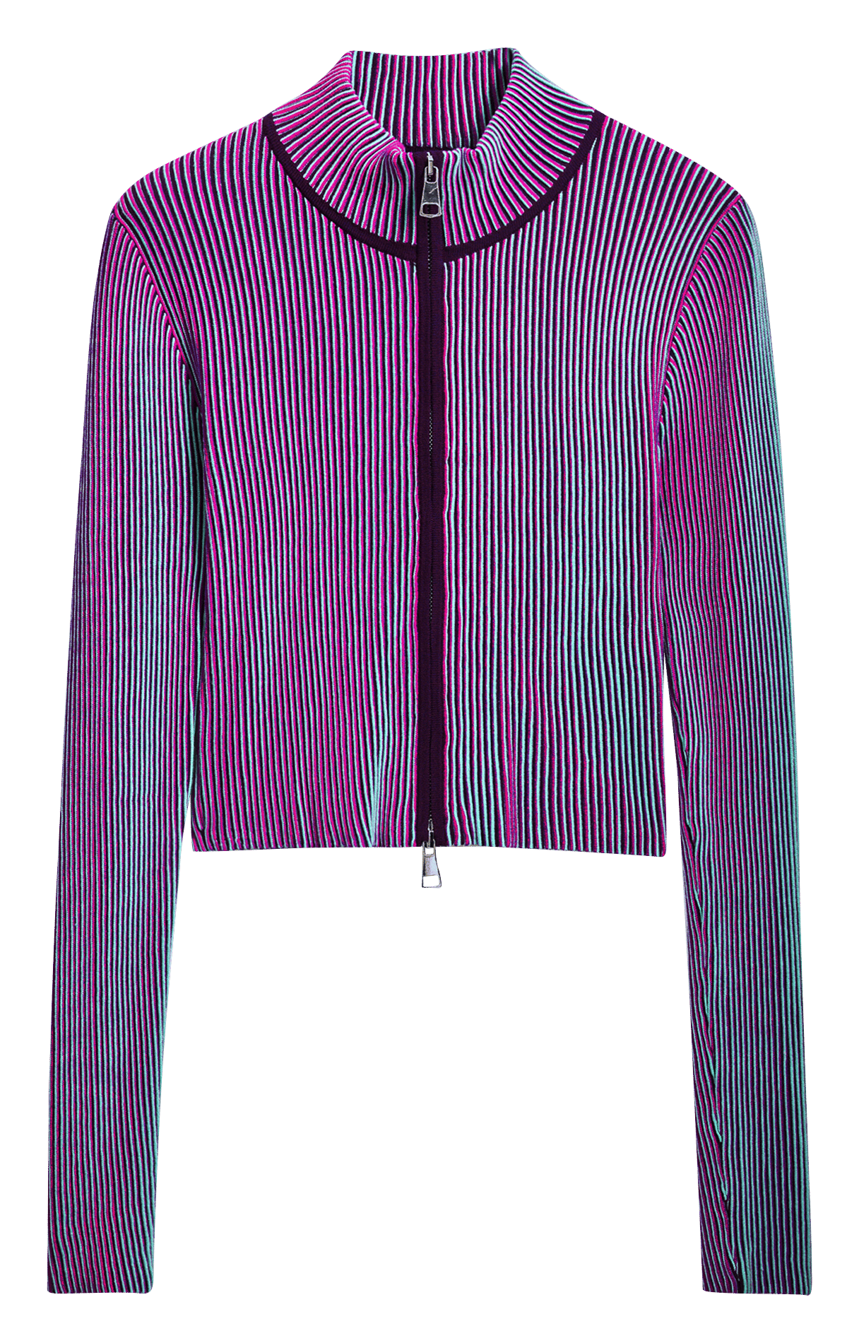 Gilet zippé à col montant DESIGUAL Rouge