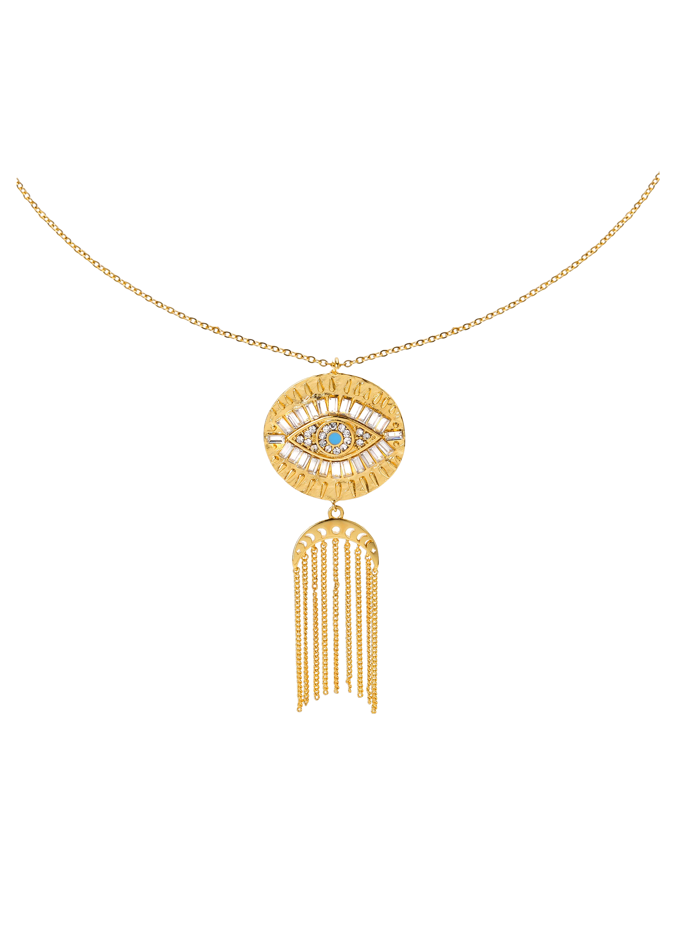 Chain necklace with central pendant HIPANEMA Golden