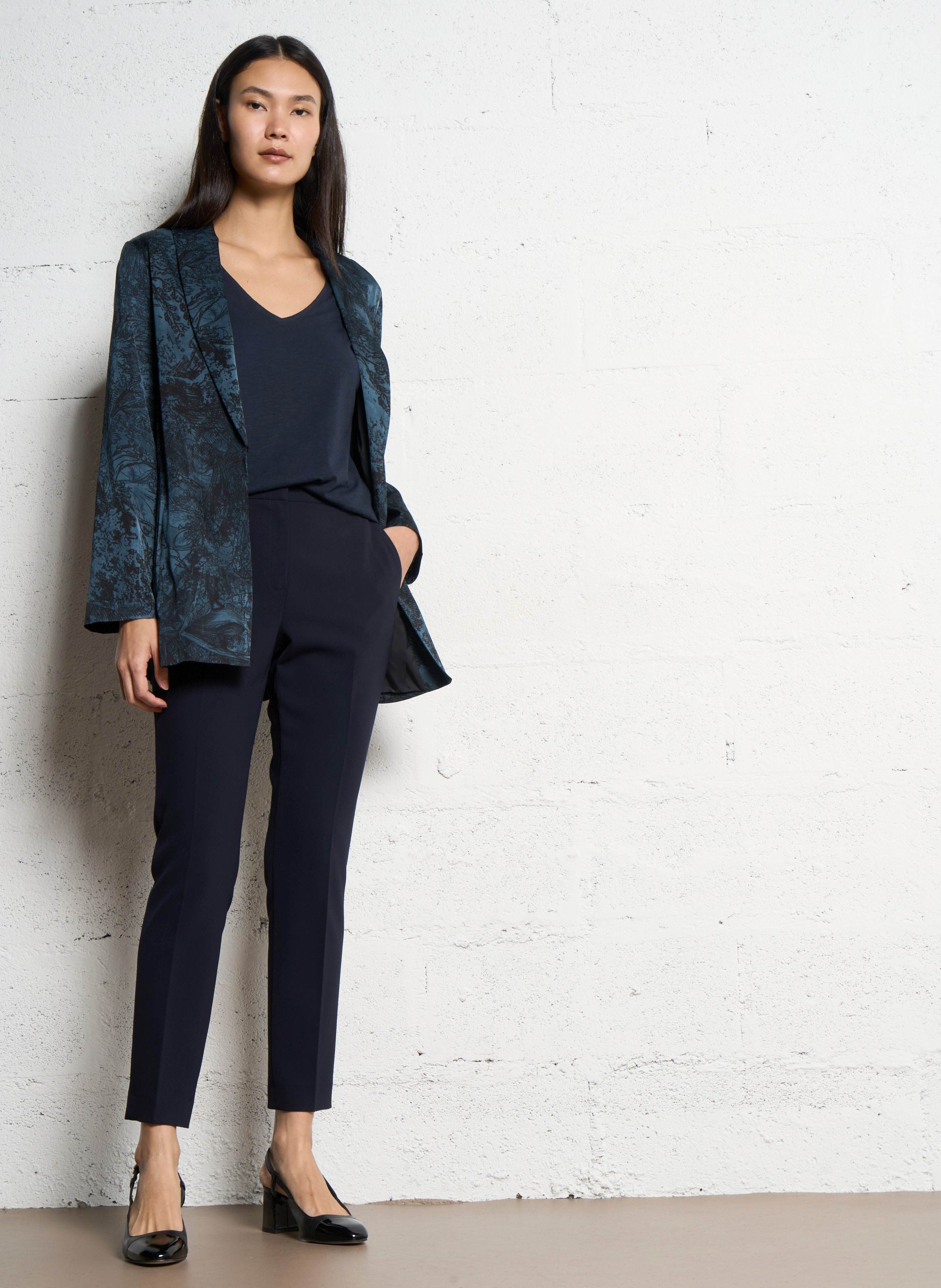 Pantalon droit MAISON 123 Bleu