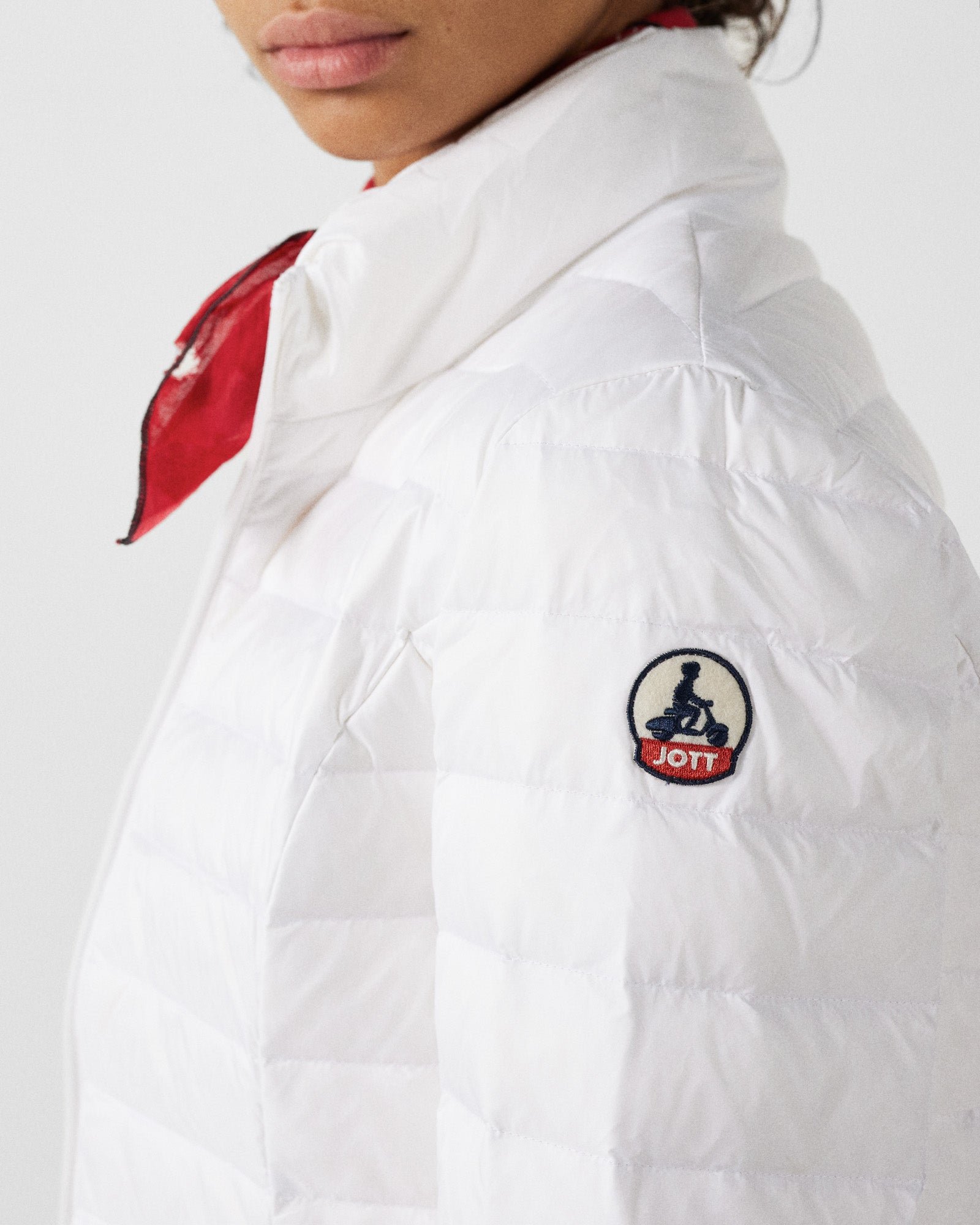 Lightweight down jacket JOTT White