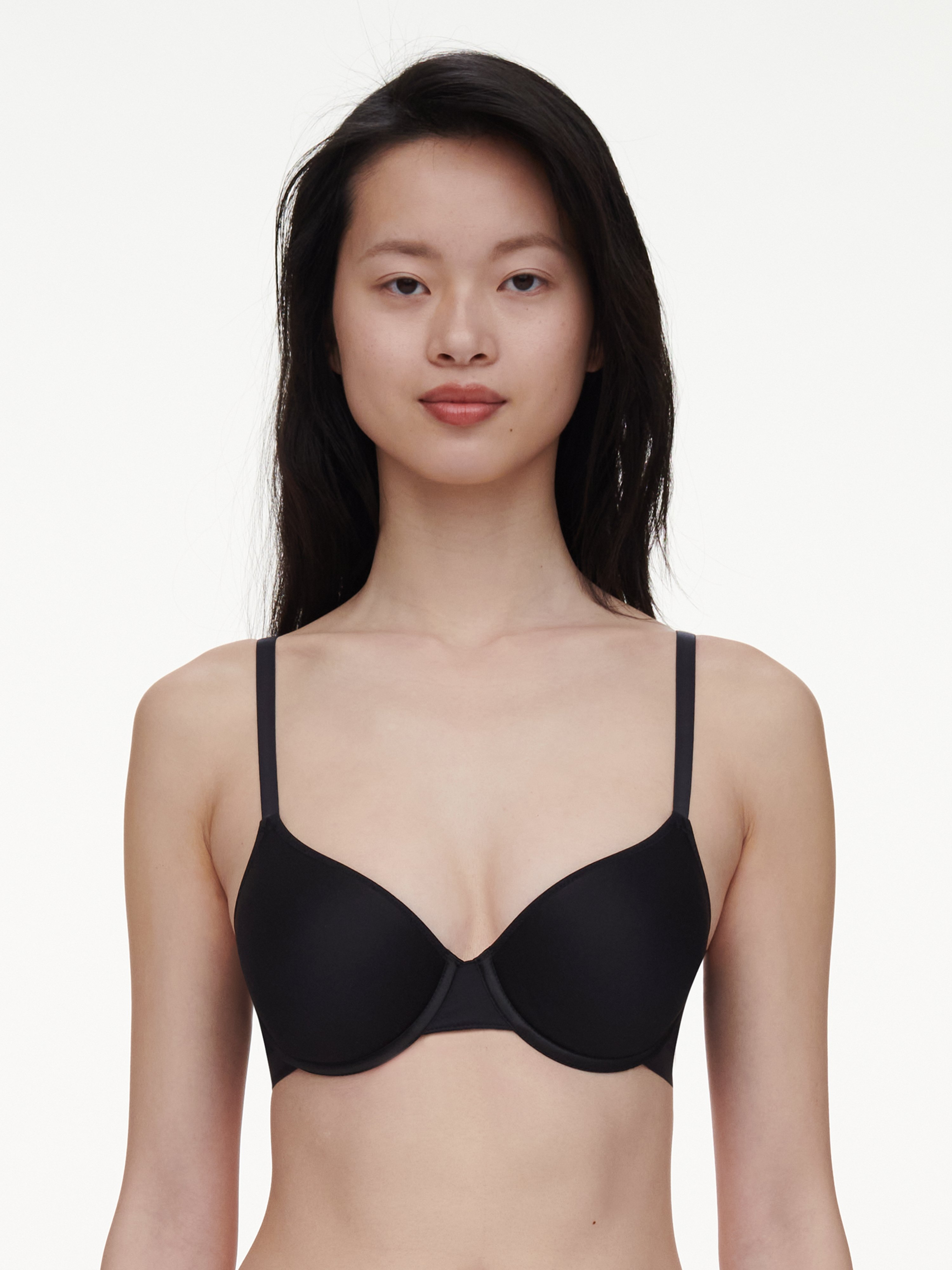 Full-cup memory foam bra CHANTELLE Black
