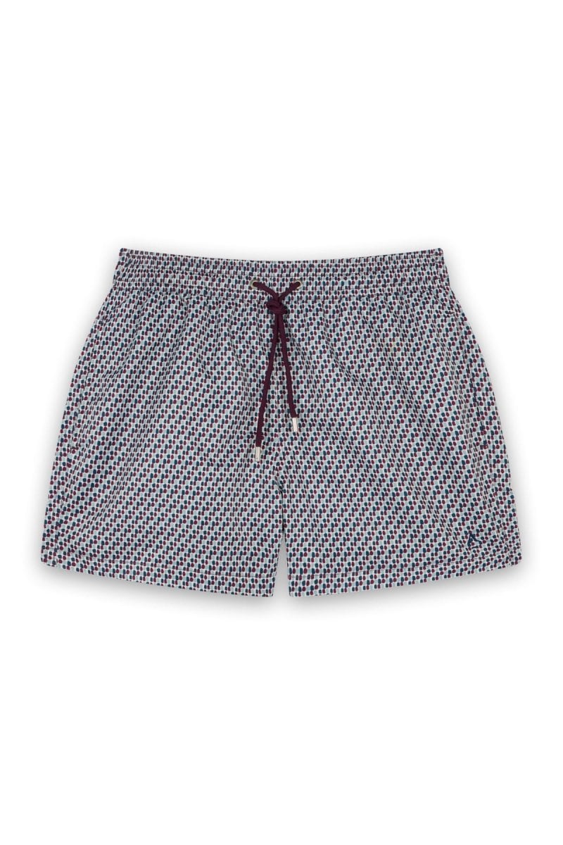 Printed swim shorts with elasticated waistband APNEE