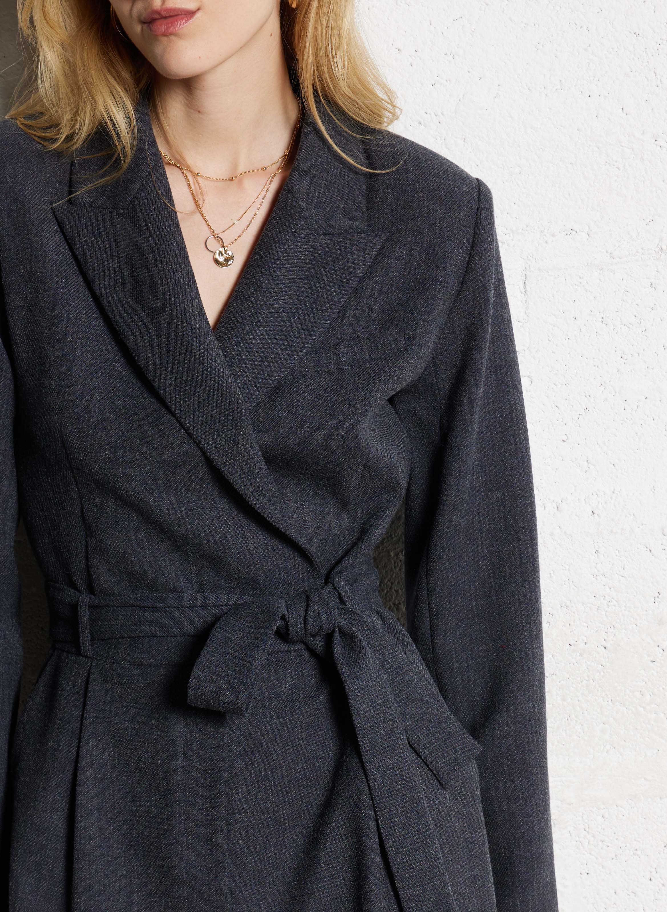 Combinaison col tailleur  SUNCOO Noir