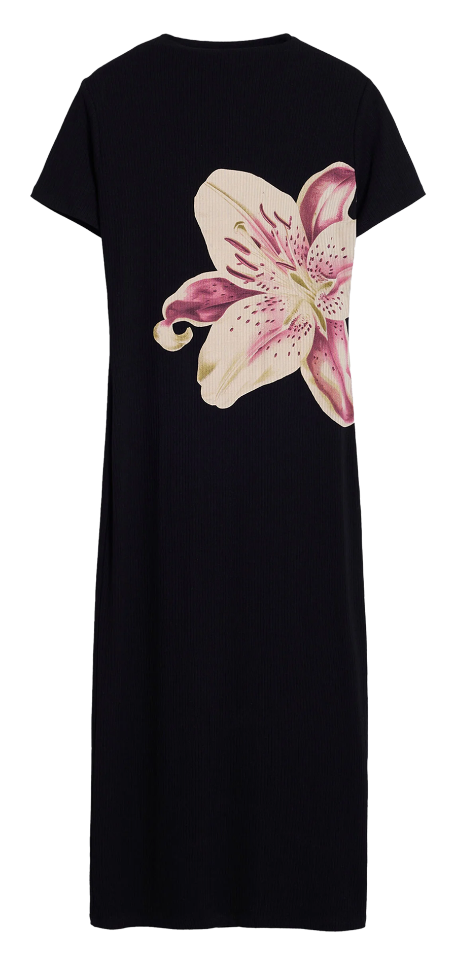 Robe longue imprimée DESIGUAL Noir