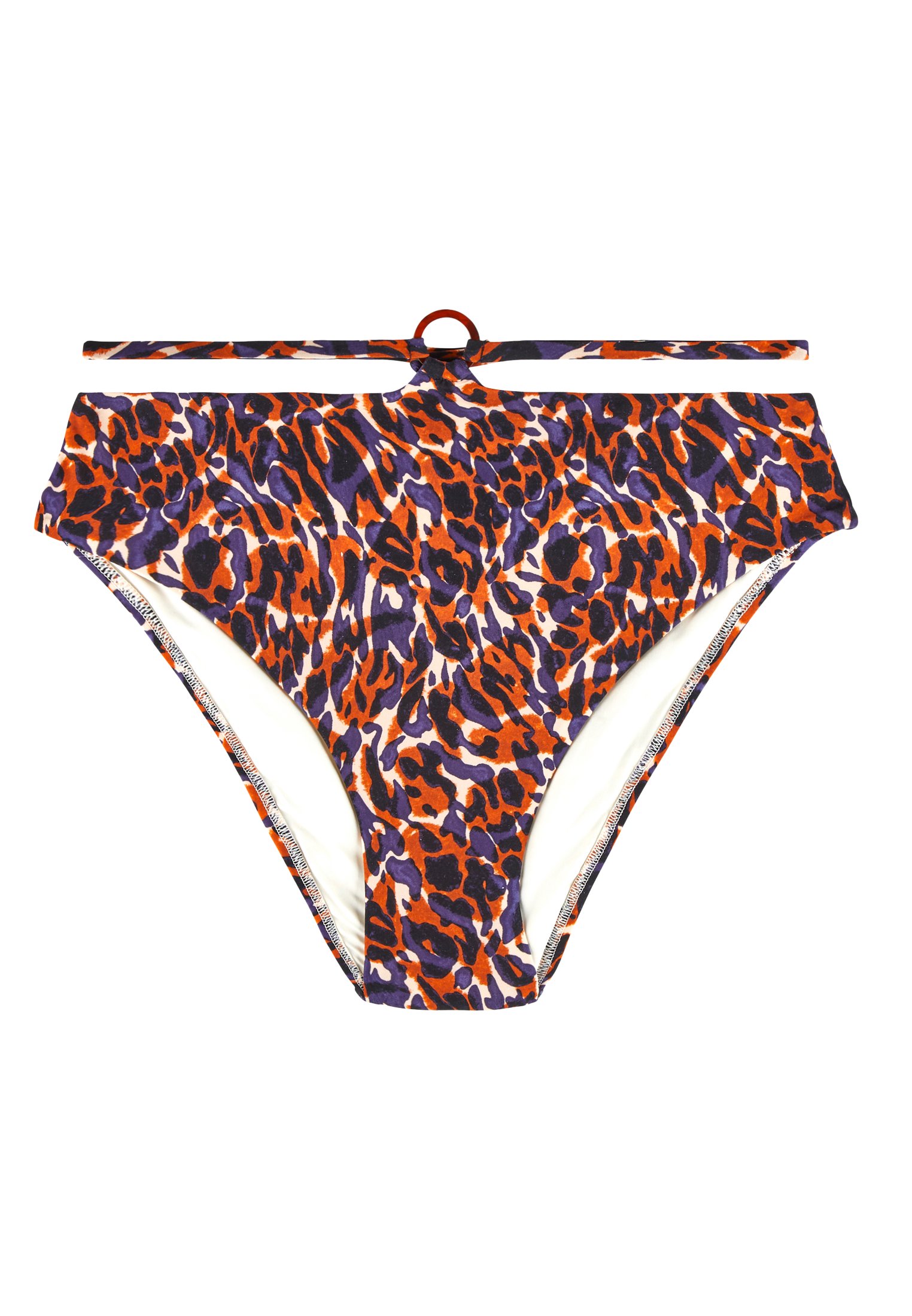 High-waisted bikini bottoms AUBADE Red