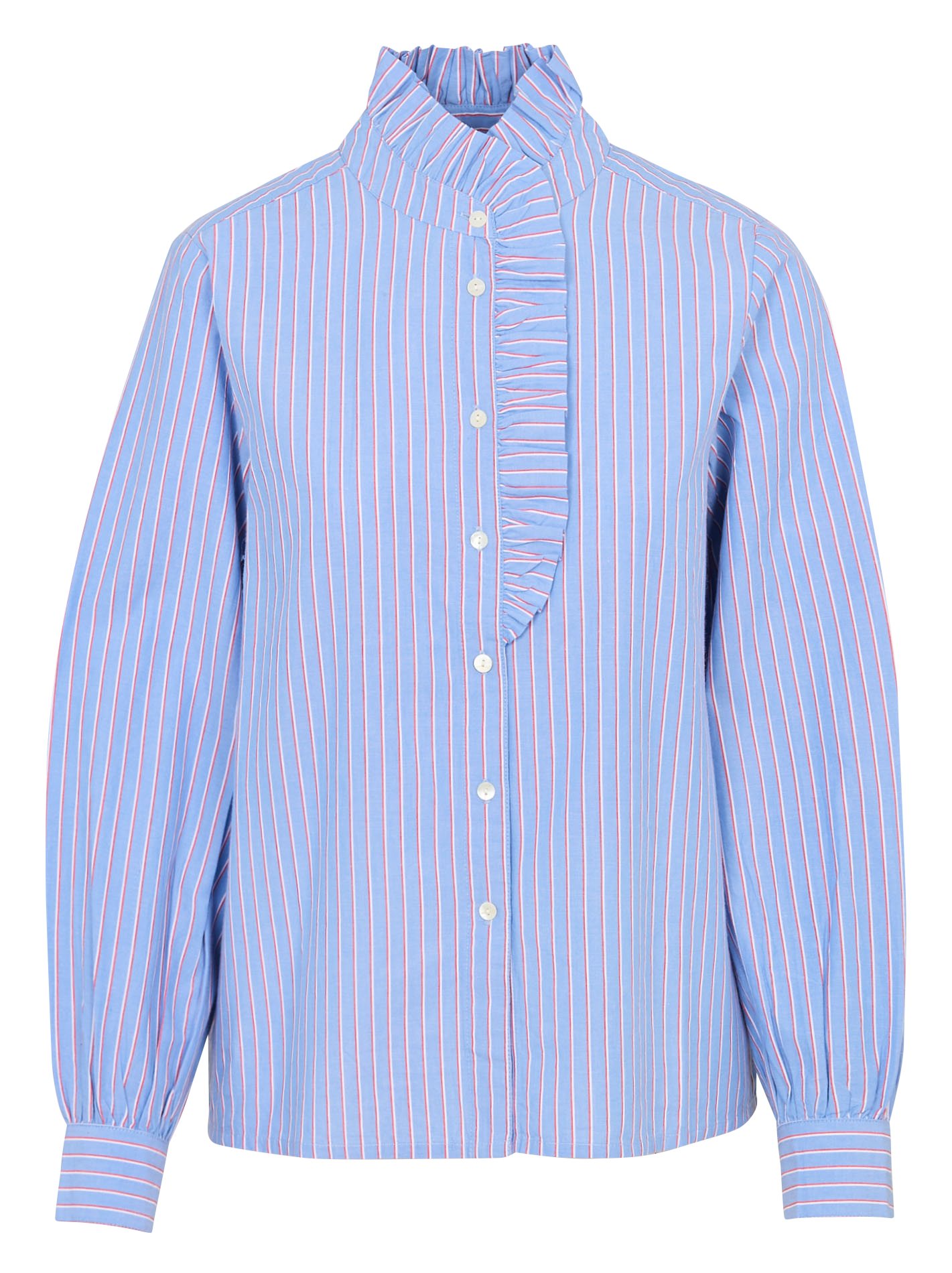 Chemise oversize en coton MAISON 123 Bleu