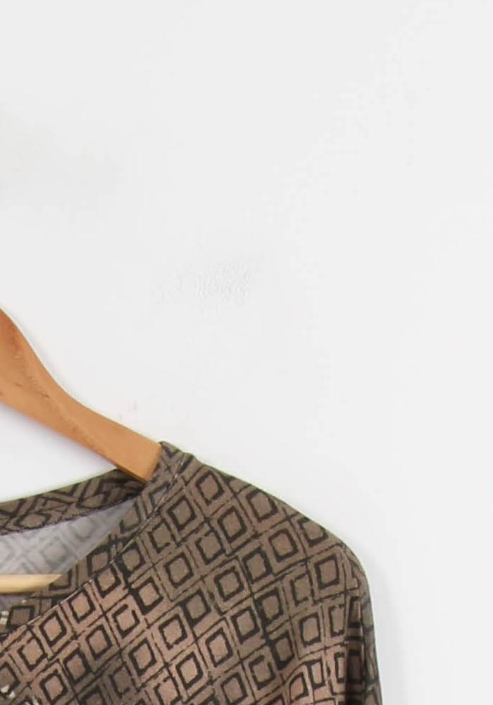 Tommy Badge T-shirt MAJESTIC FILATURES - SECONDE MAIN Multicolored