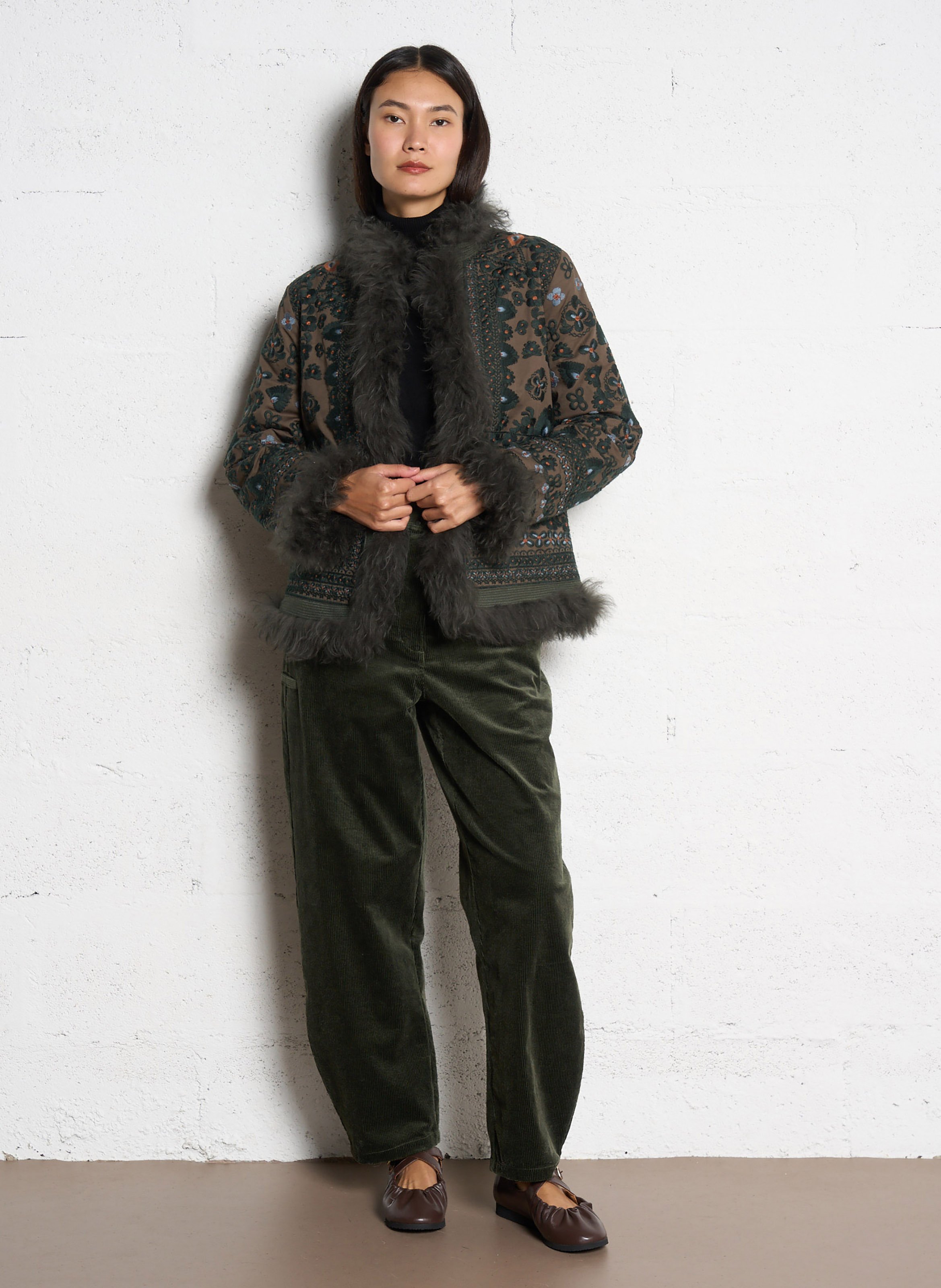 Bucket Hat aus Baumwoll-Mix ANTIK BATIK Grun