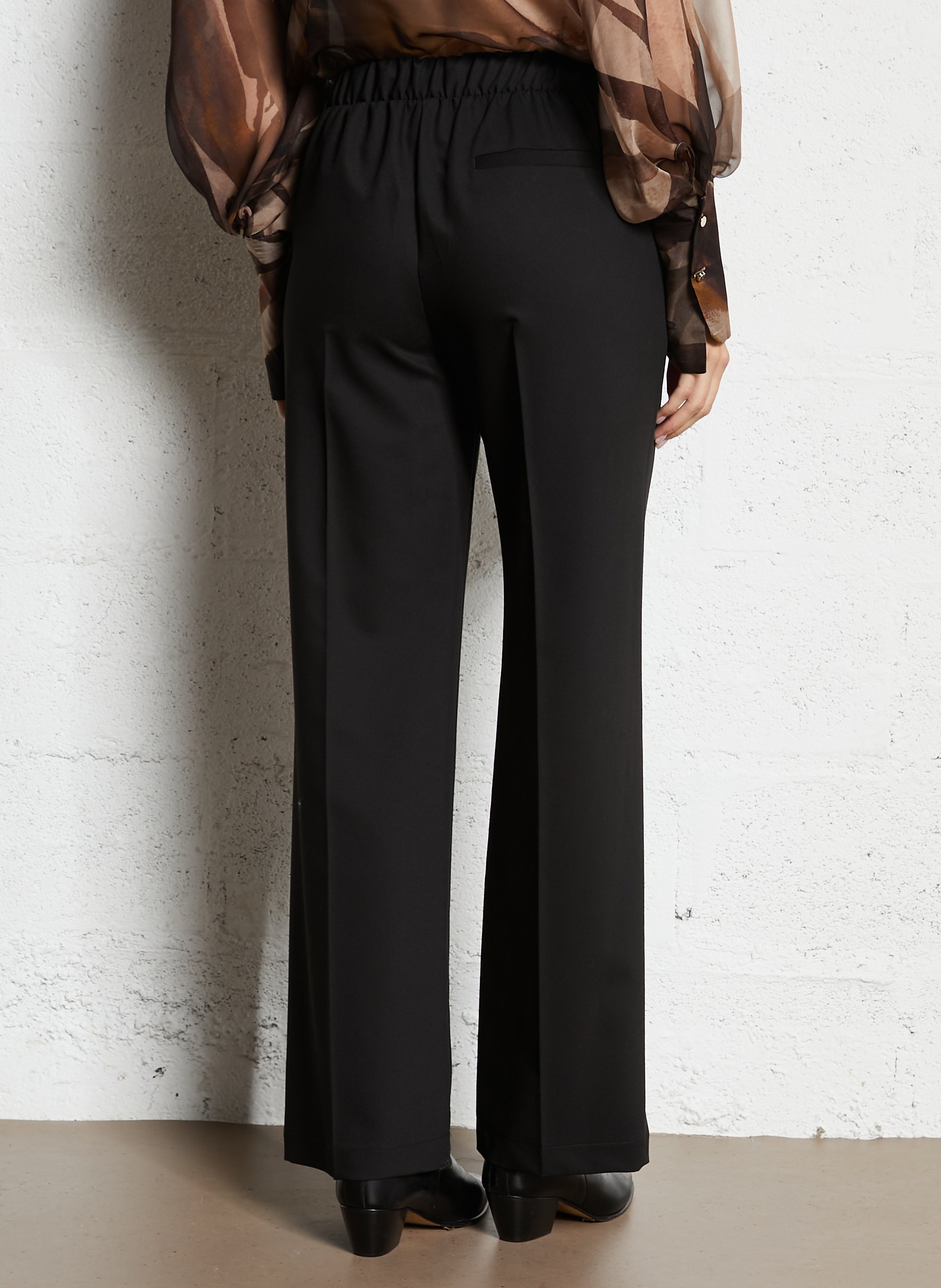 Pantalon droit  IMPERIAL Noir