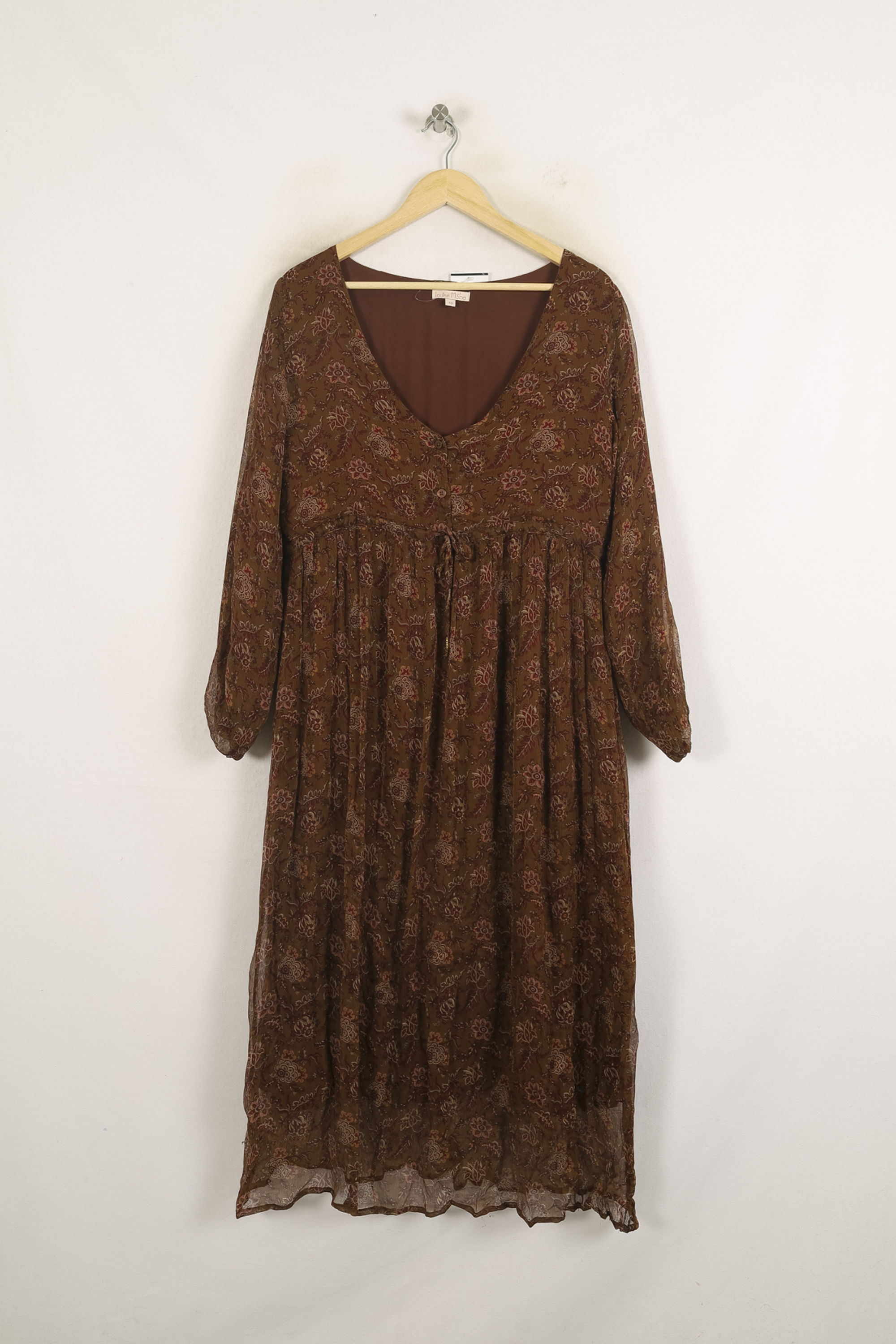 Long dress LOUISE MISHA - Seconde Main Brown