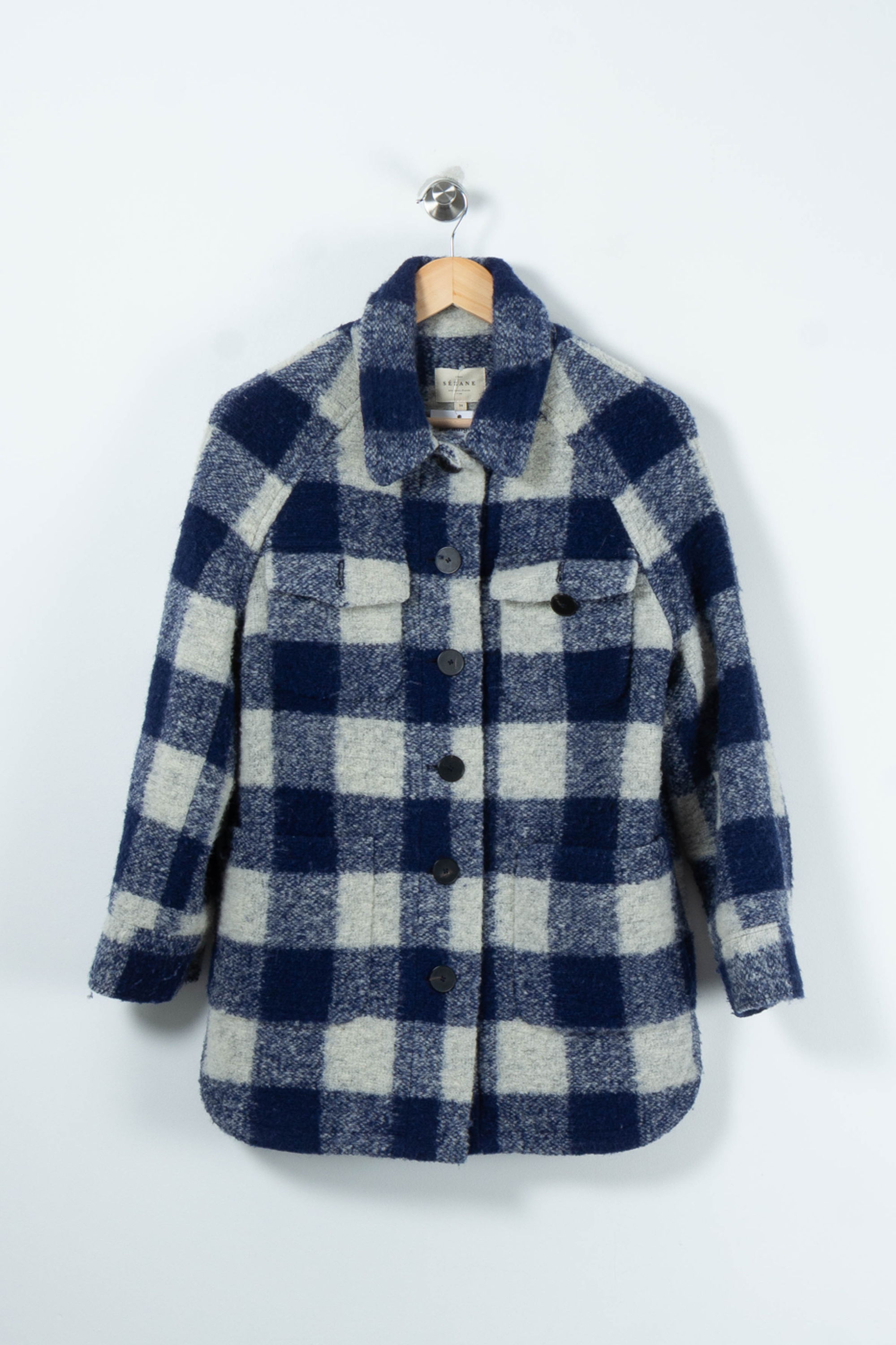 Long coat SEZANE - Seconde main Blue