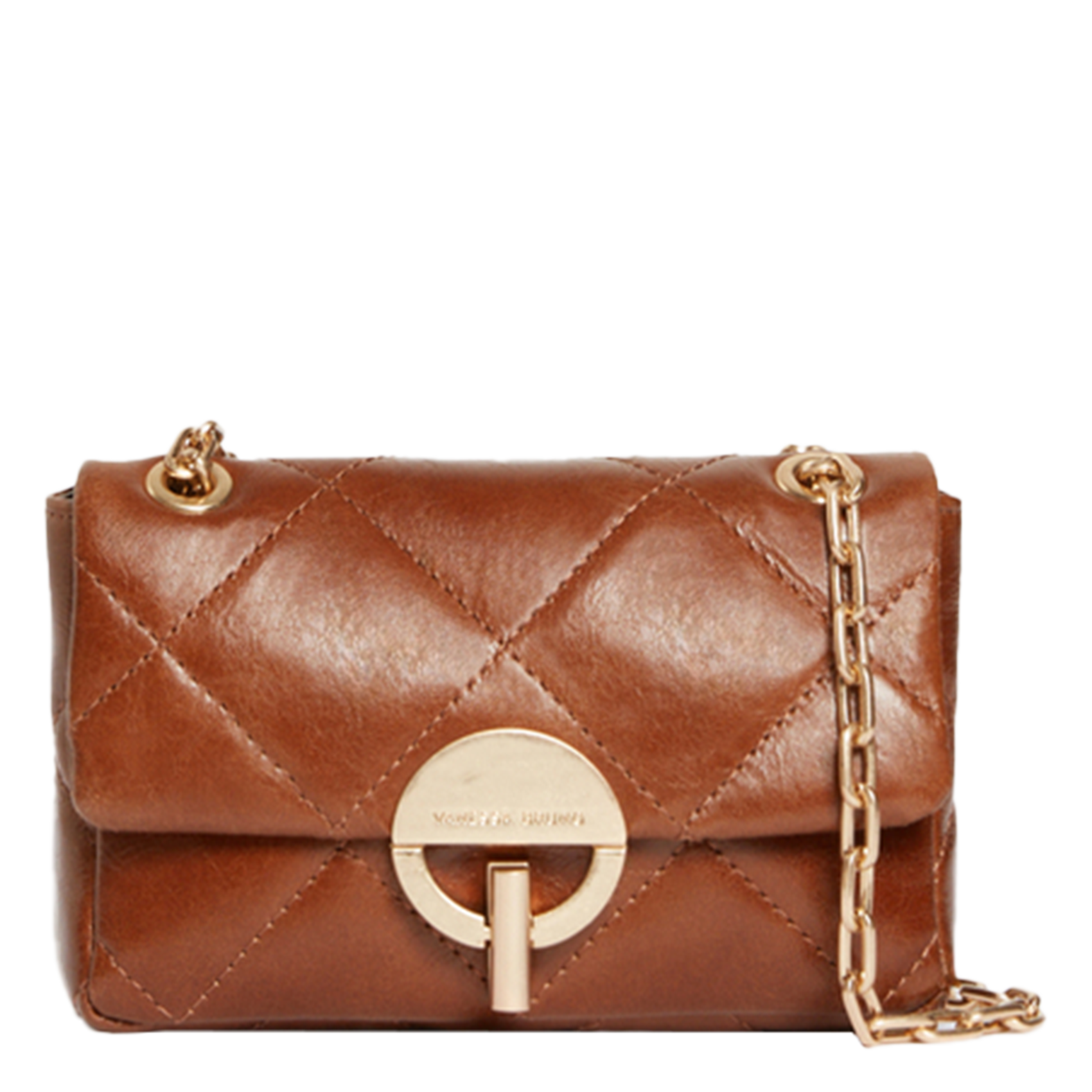 Gewatteerde, leren schoudertas VANESSA BRUNO