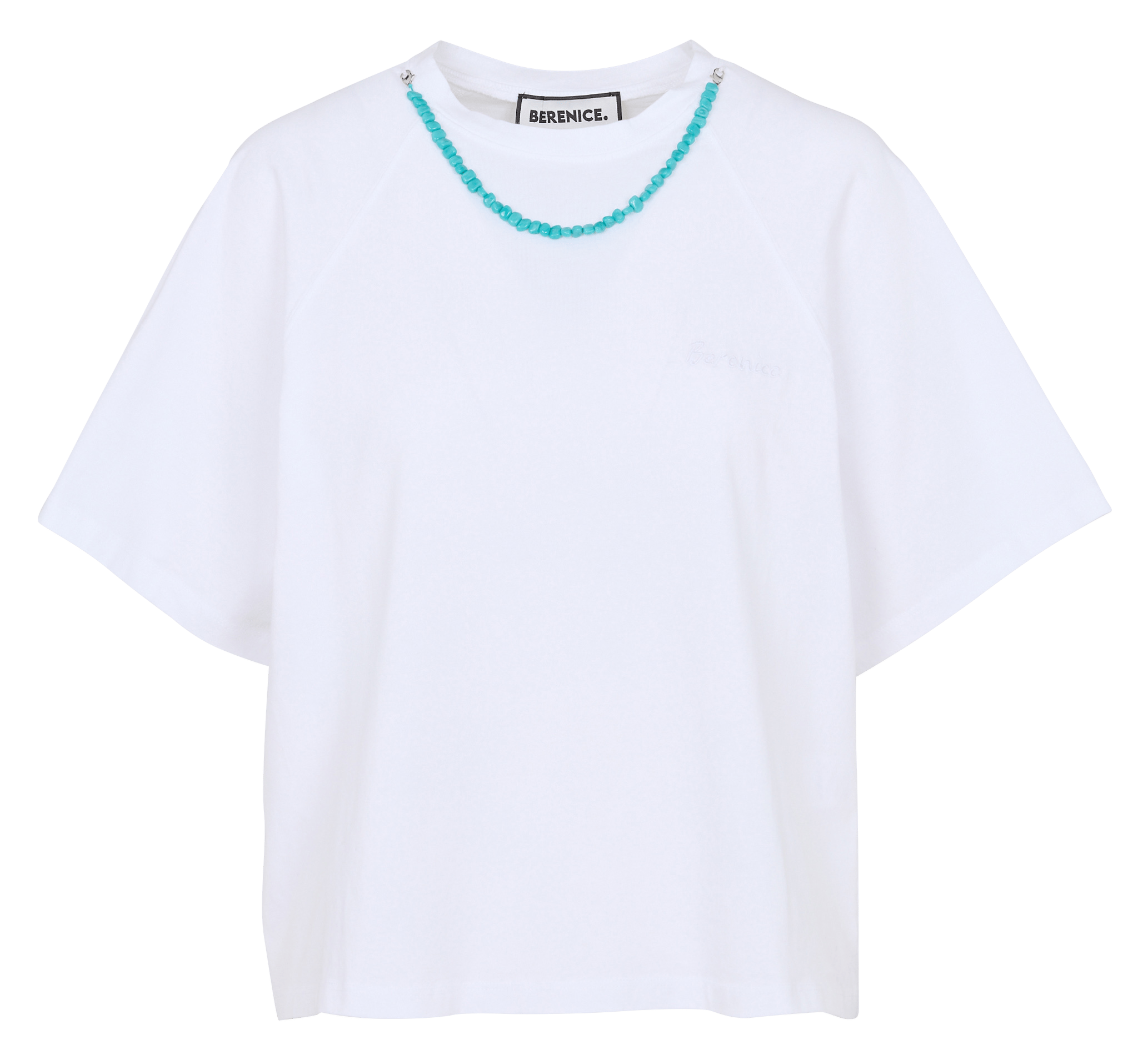 Tee-shirt ample en coton BERENICE Blanc