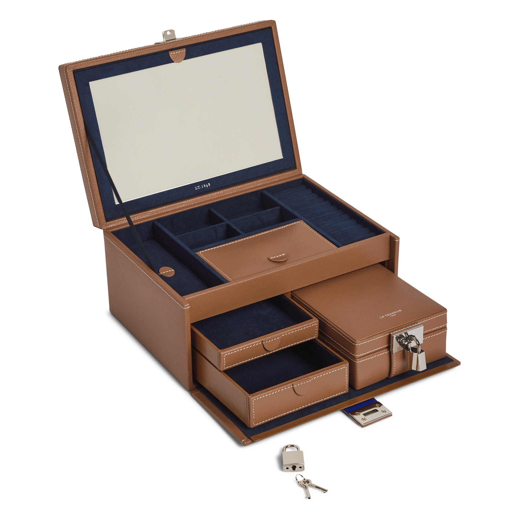 Jewelry box LE TANNEUR Beige