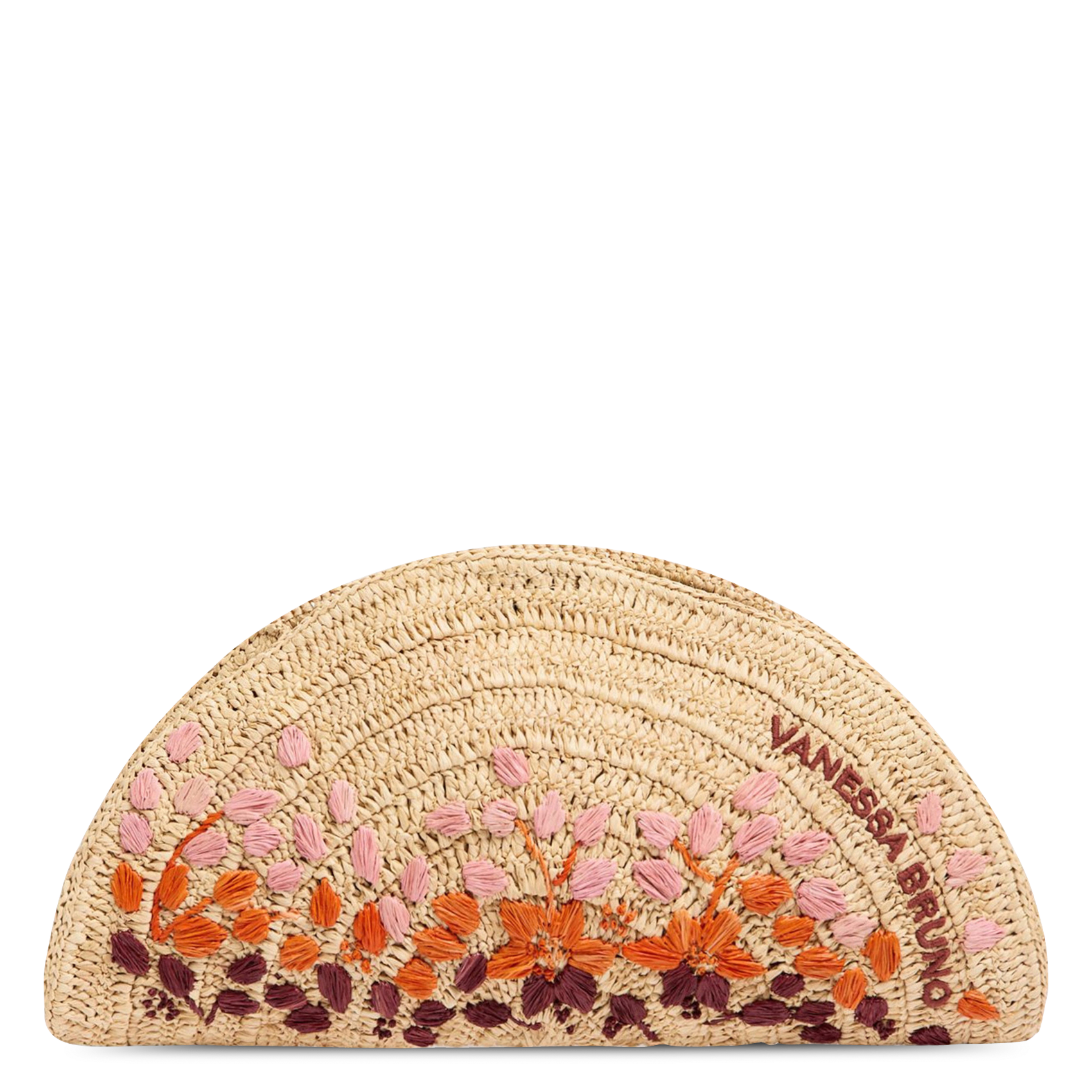 Pochette en raphia VANESSA BRUNO Multicolore