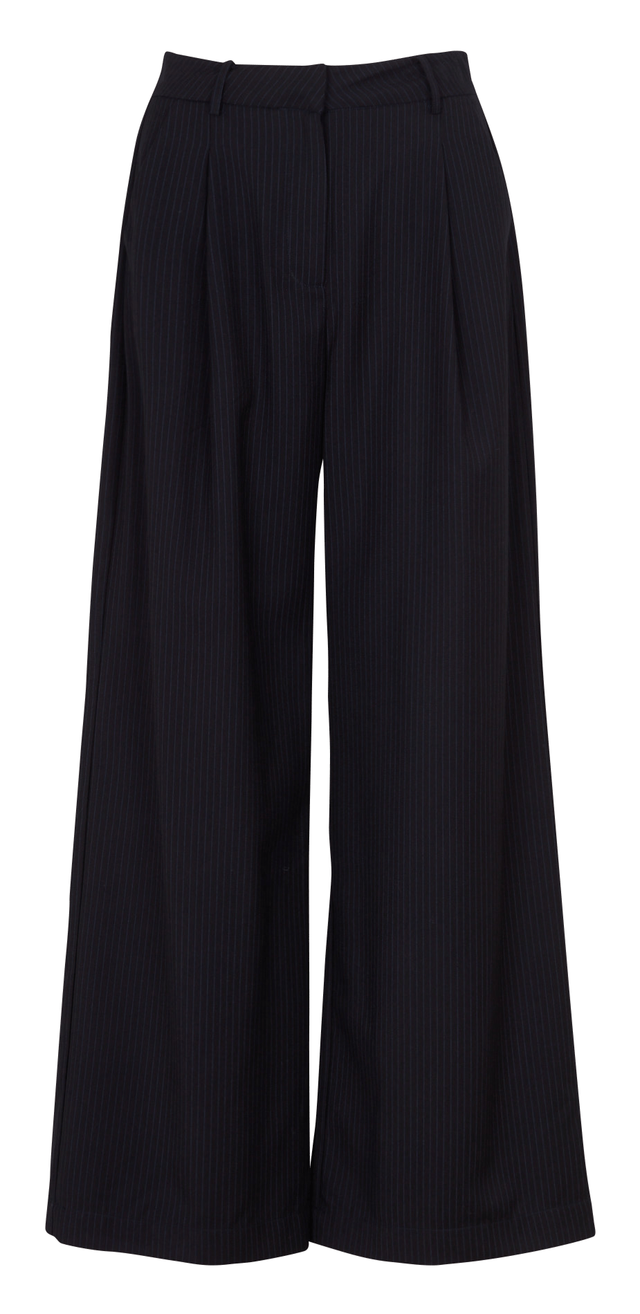Pantalon large taille haute SUNCOO Bleu