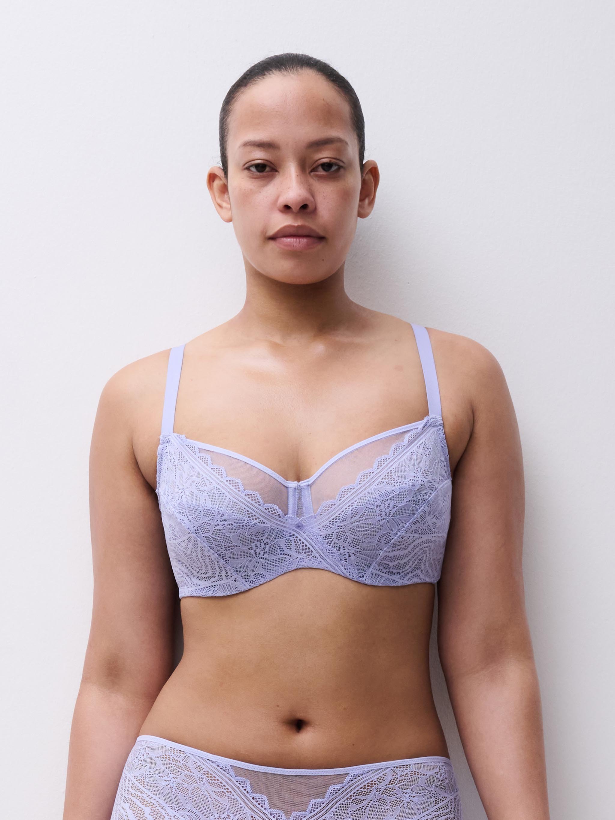 Full-cup bra CHANTELLE Purple