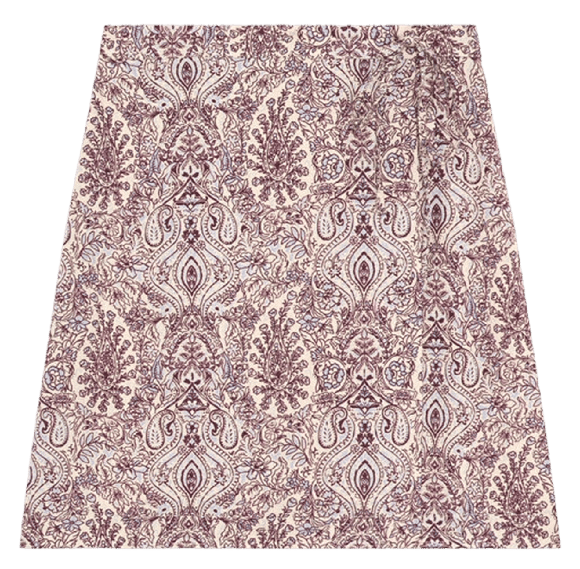 Jupe droite imprimé CAROLL Beige