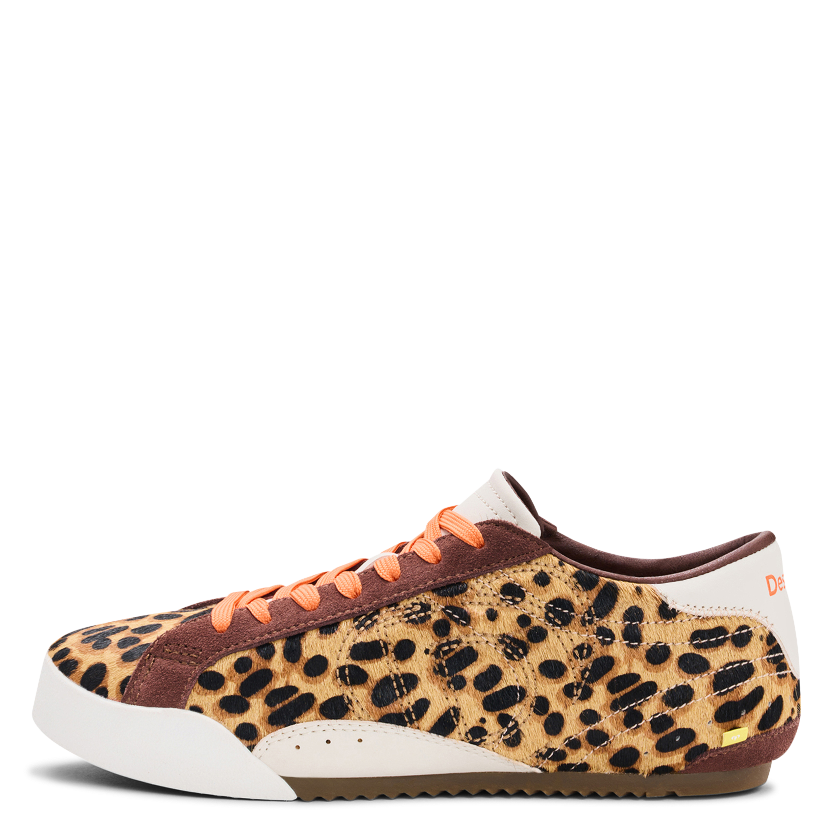 Low-top sneakers in mixed printed leather DESIGUAL Multicolored