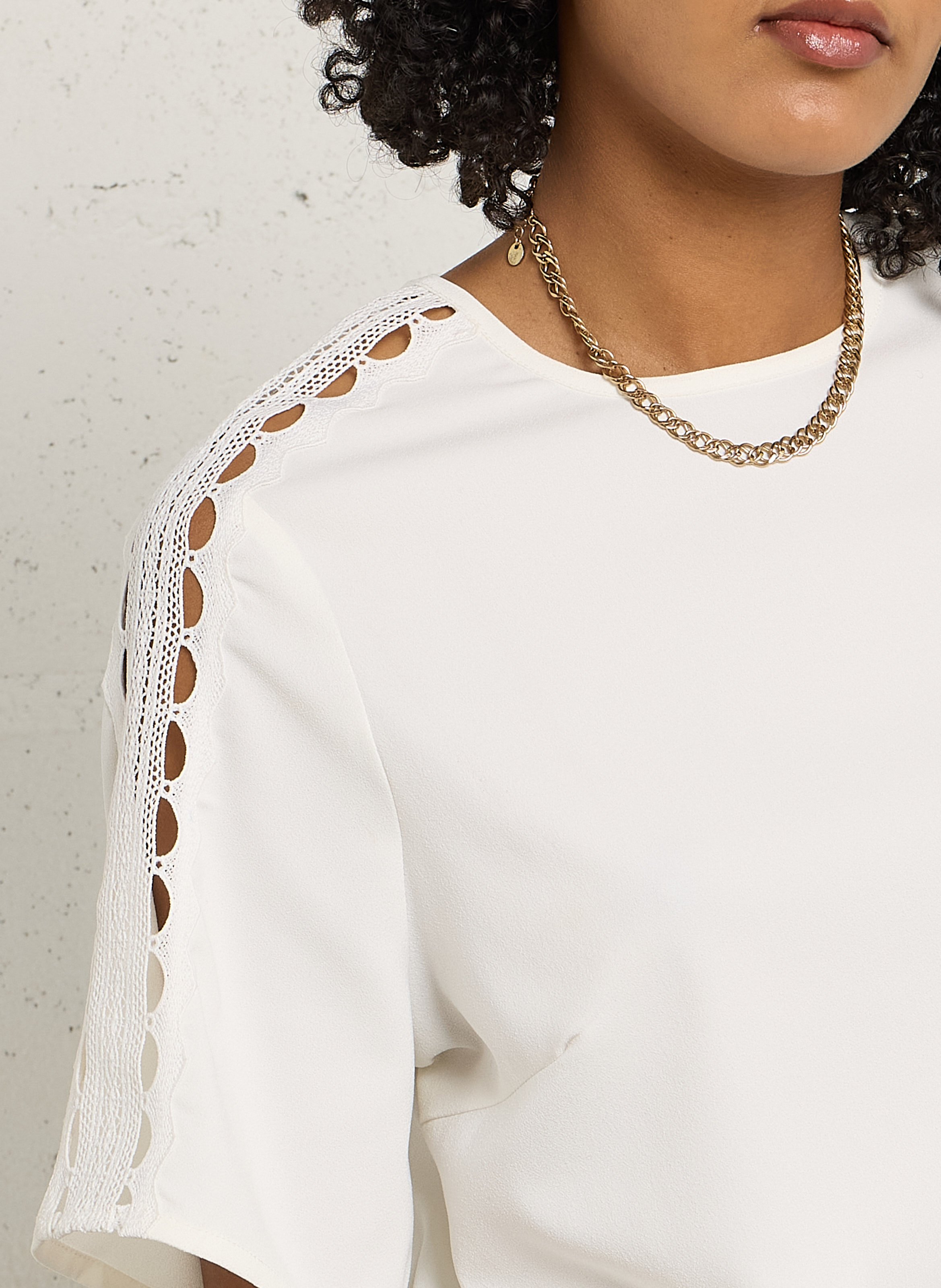 Blouse IKKS White