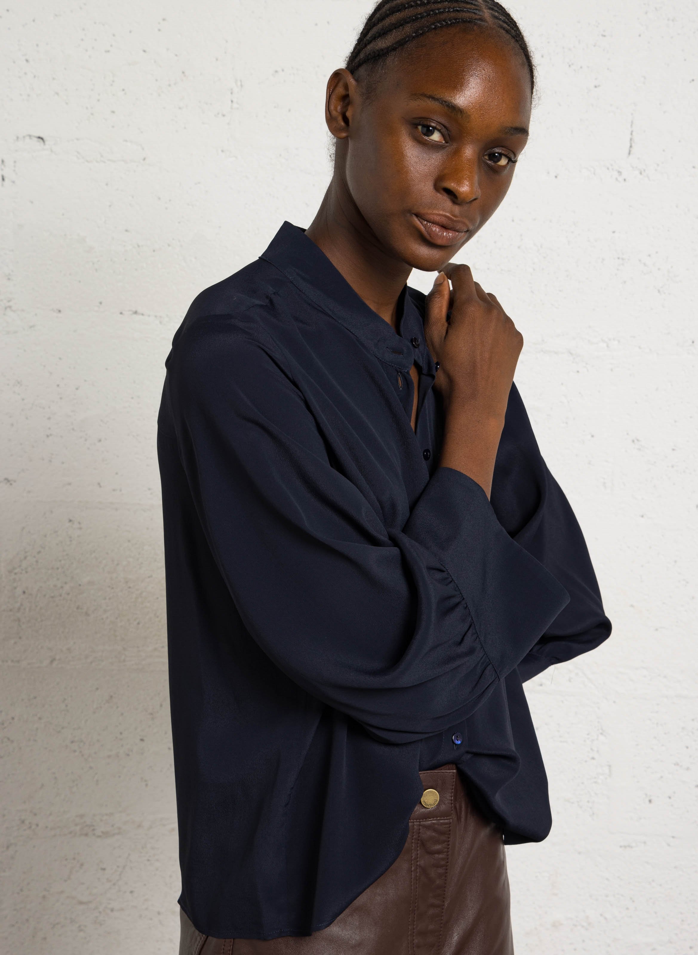 Loose-fit shirt MOMONI Blue