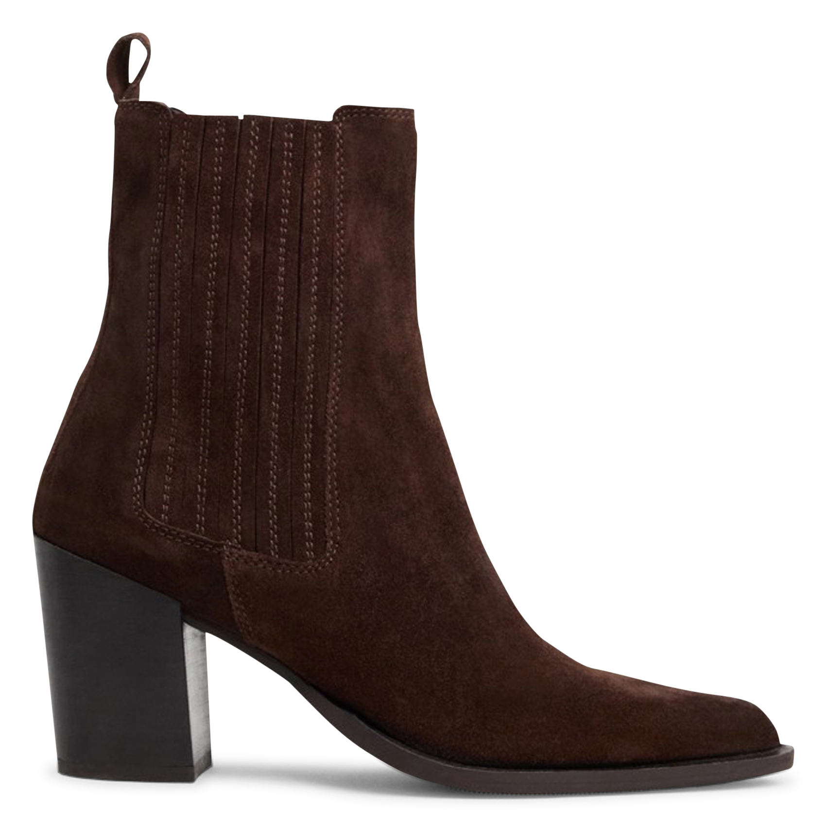 Bottines en cuir JONAK Marron