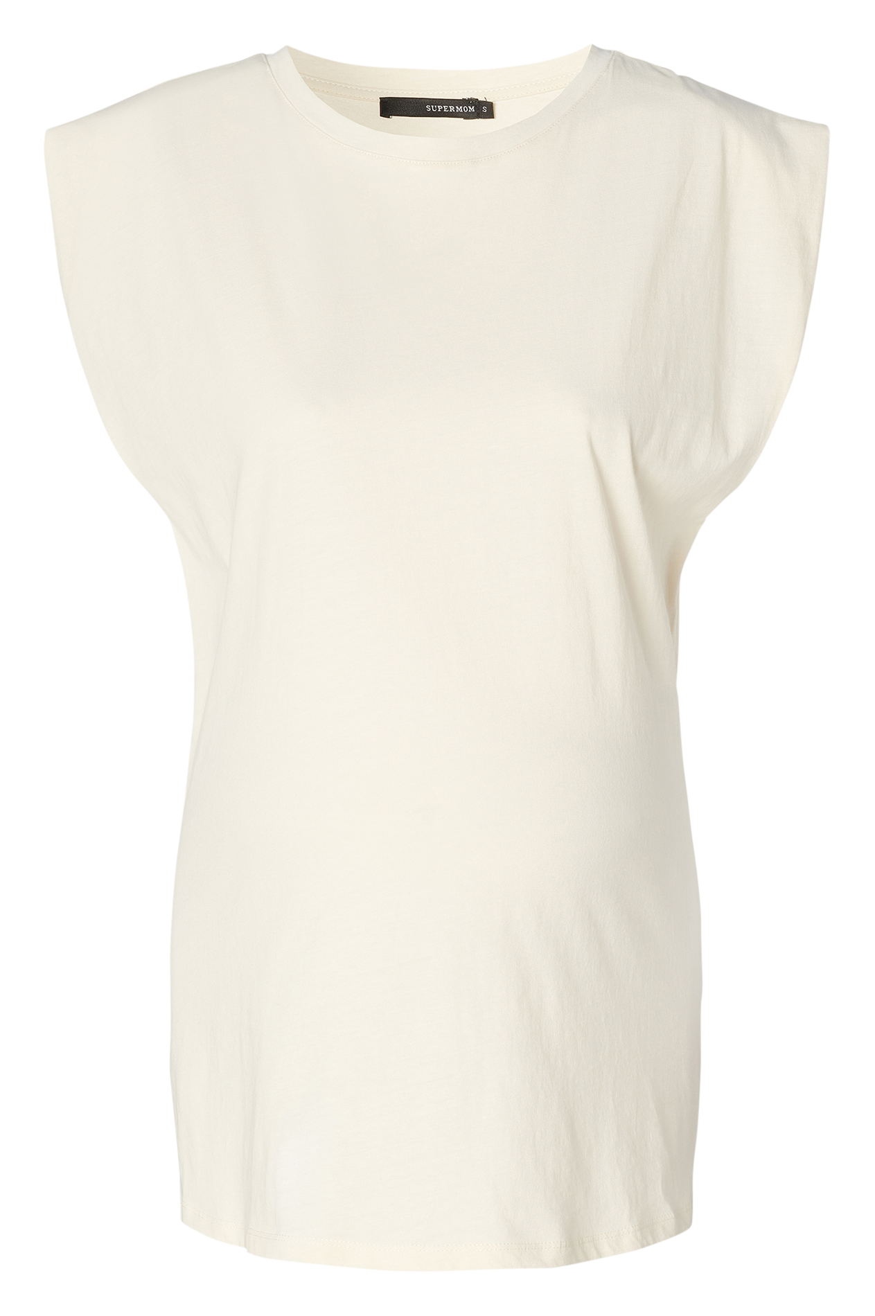 Top sans manches en coton  SUPERMOM Blanc