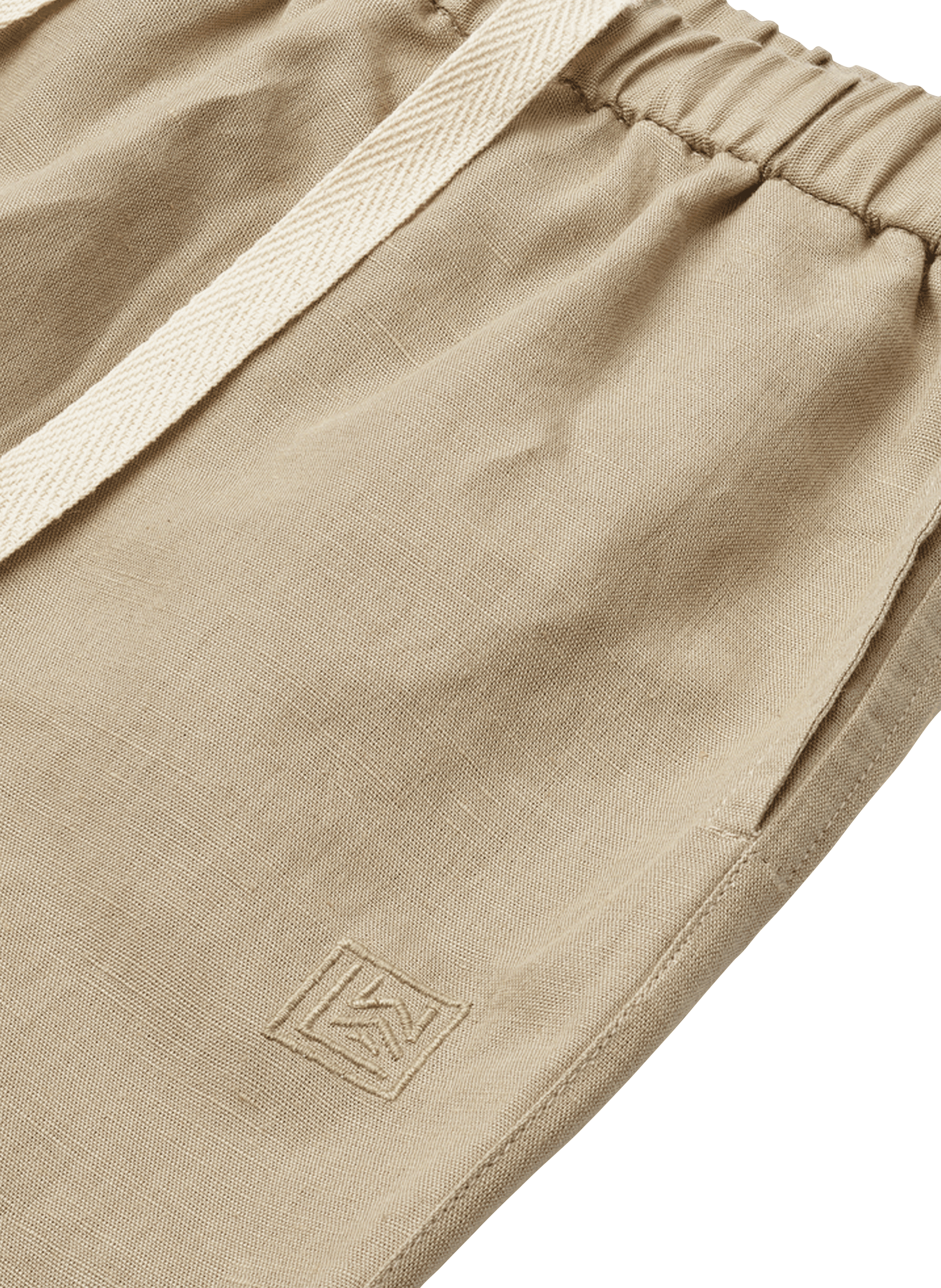 Cotton- and linen-blend shorts LIEWOOD Beige