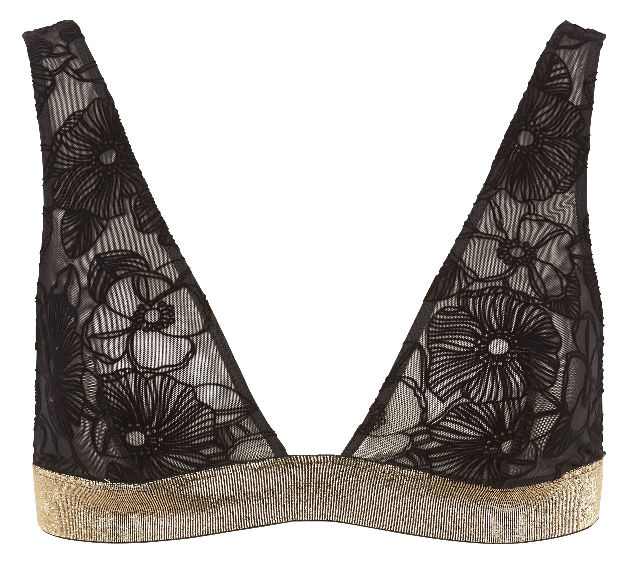 Beha zonder beugel CHICHI CASTELNANGO Zwart