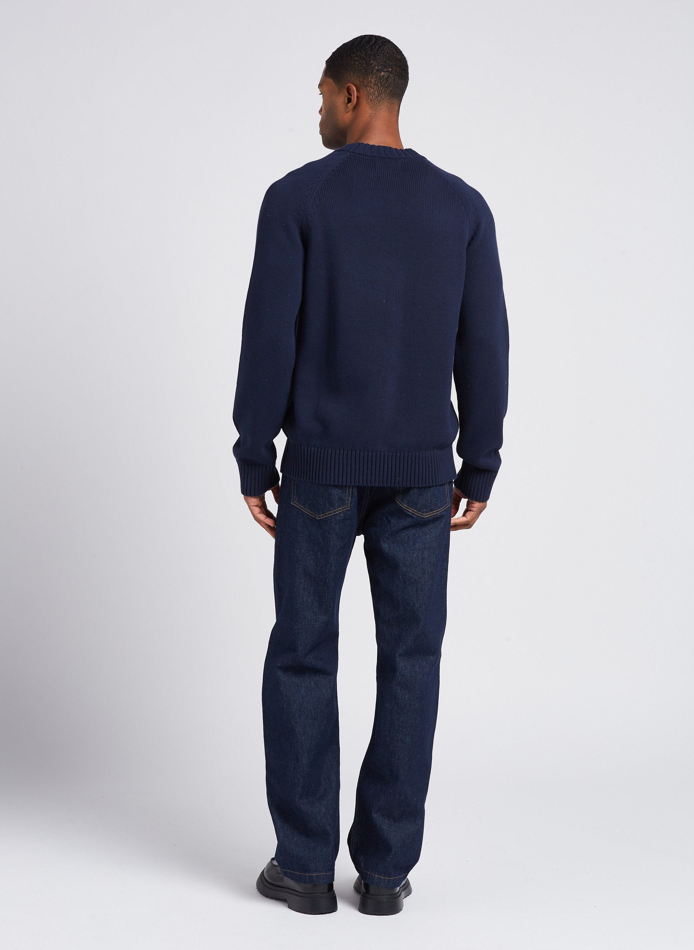 Straight-leg stretch cotton jeans SAISON 1865 Blue