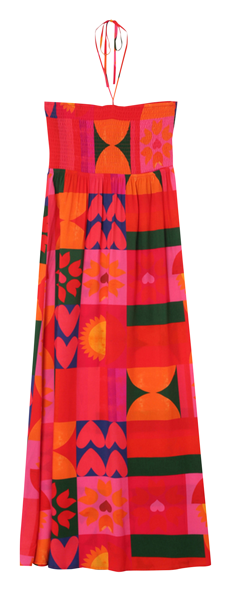 Abito lungo bustier GRACE ET MILA Rosso