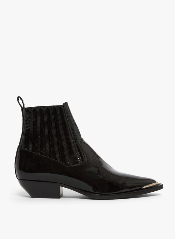 Bottines en cuir Georgia Noir Roseanna Femme Place des Tendances