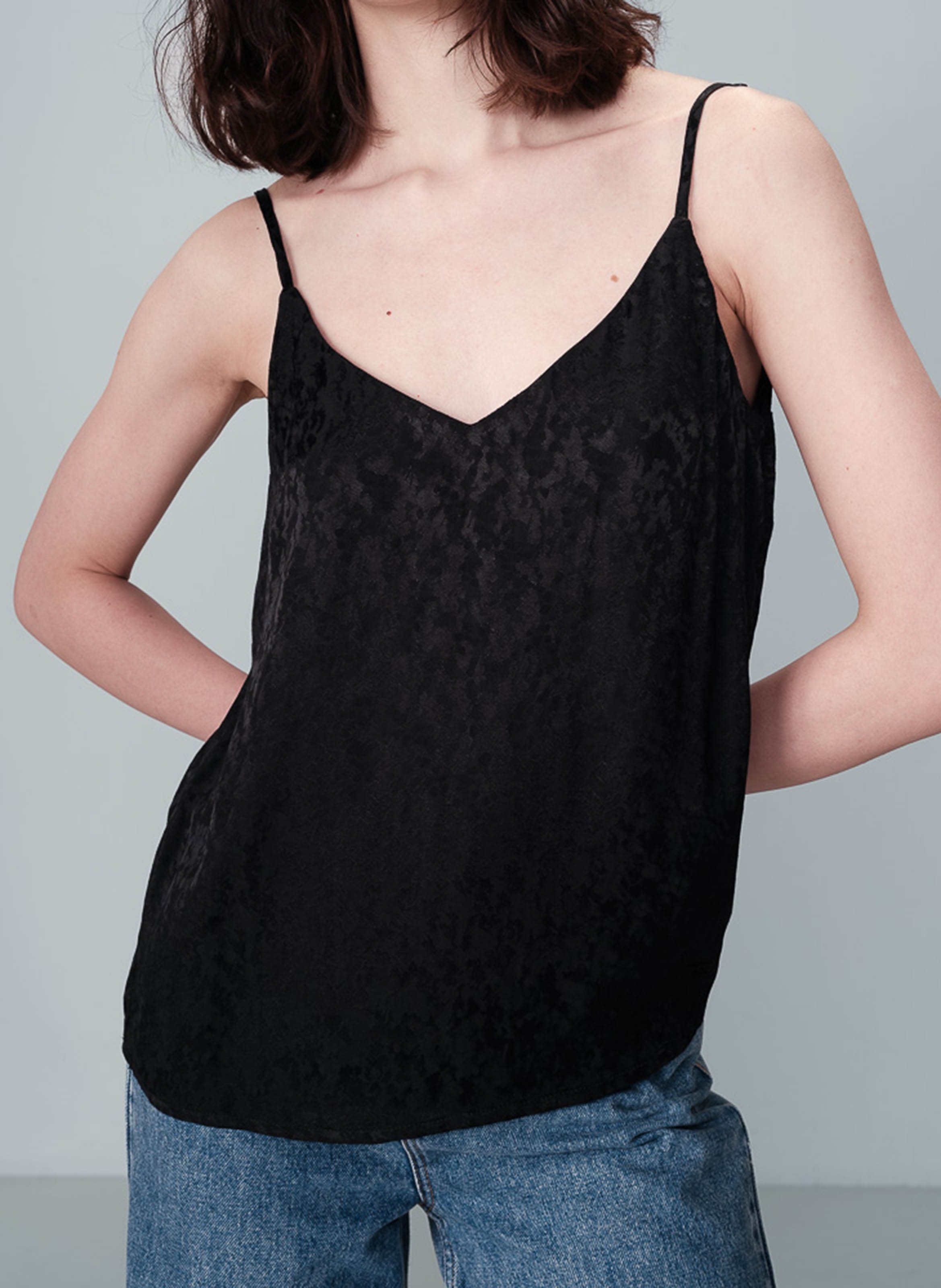 Straight jacquard tank top GRACE ET MILA