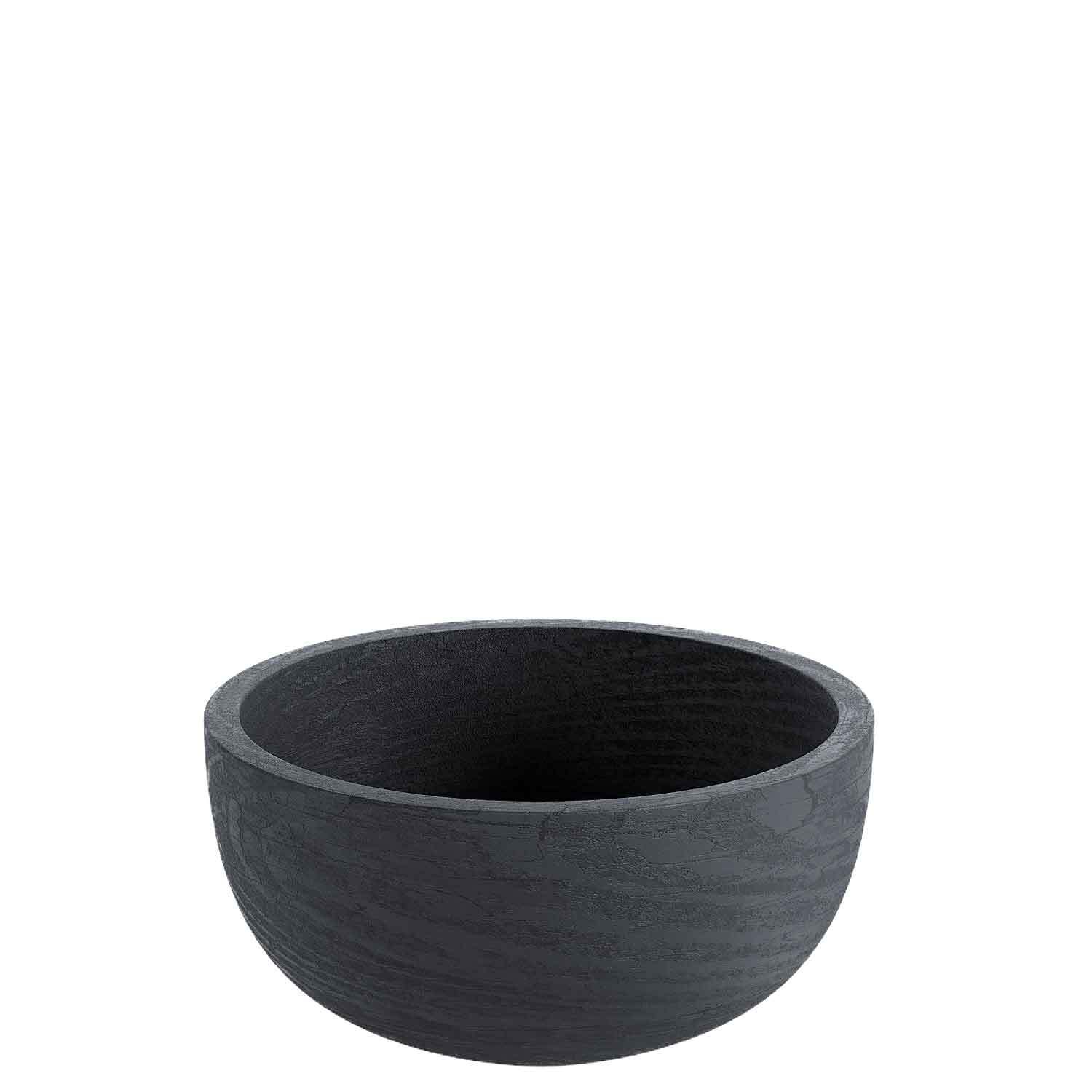 Decorative paulownia wood bowl POTIRON PARIS Black