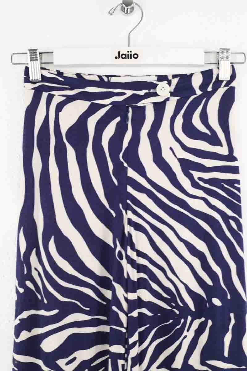 Wide blue trousers LA PRESTIC OUISTON- Seconde Main Blue