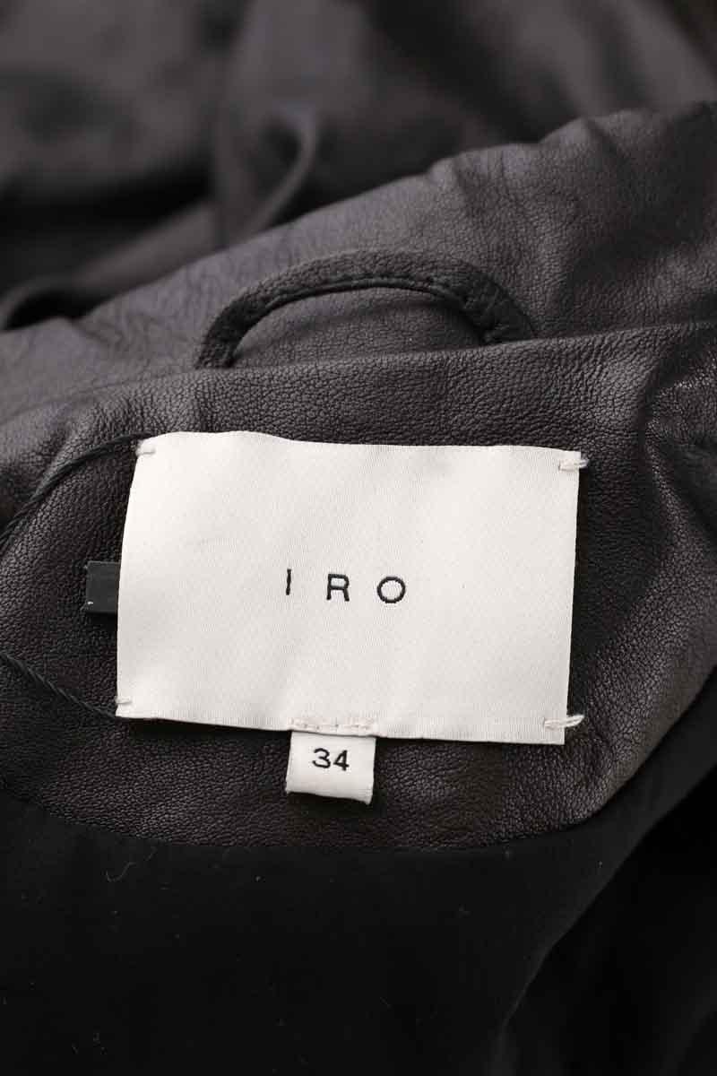 Leather jacket IRO - Seconde Main Black