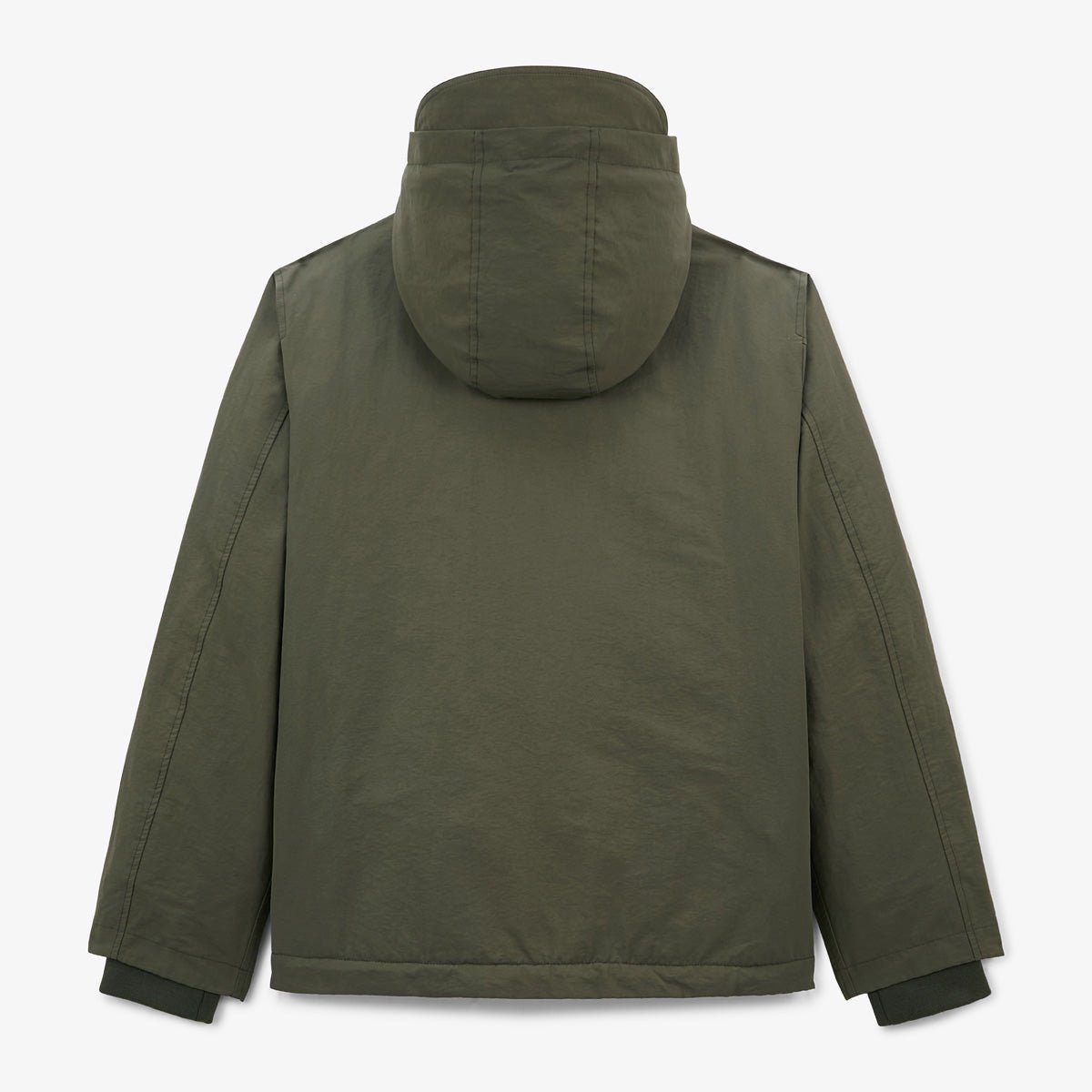 Water-repellent fleece parka SERGE BLANCO Green