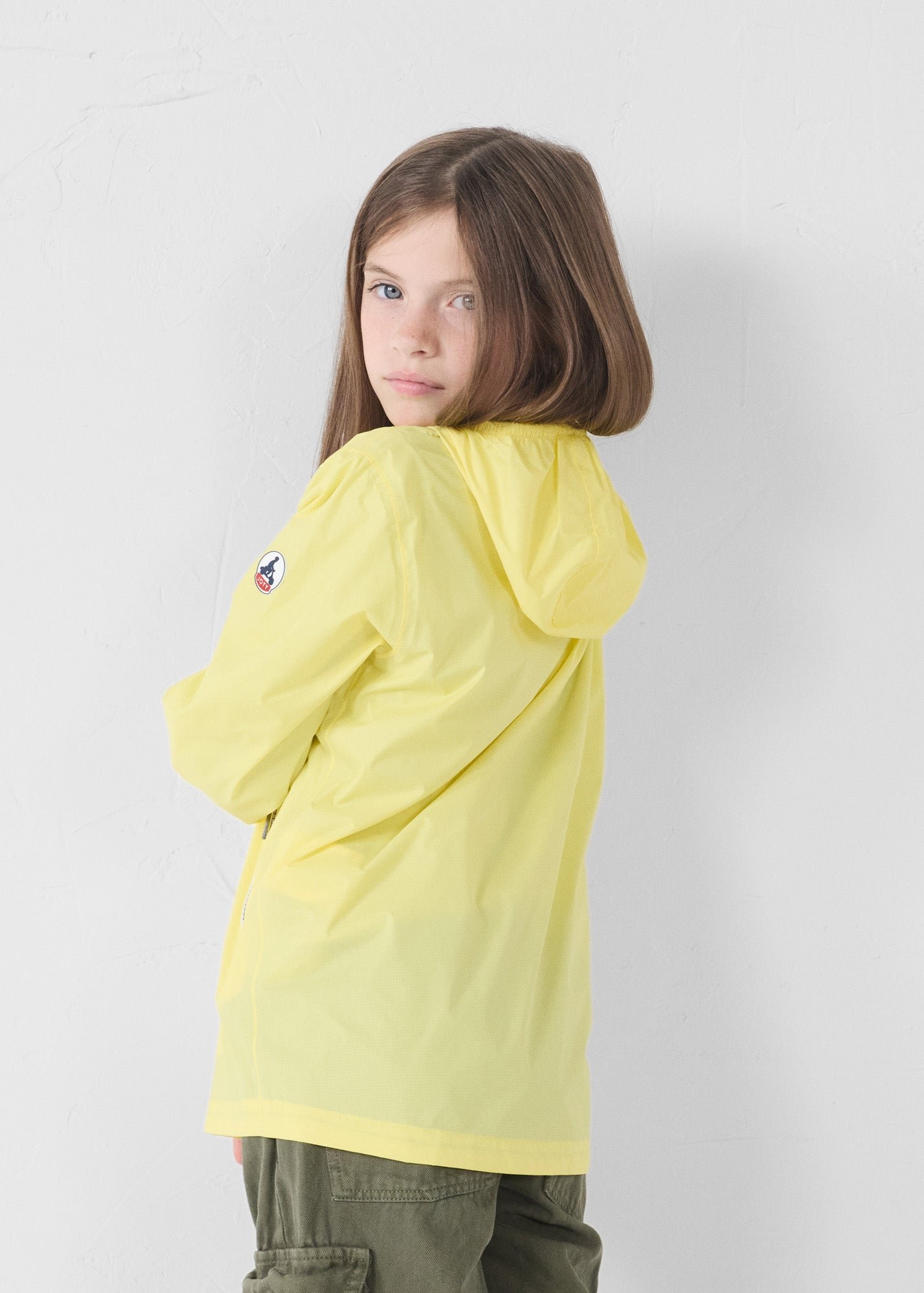 Packable kids raincoat Corrie JOTT Yellow