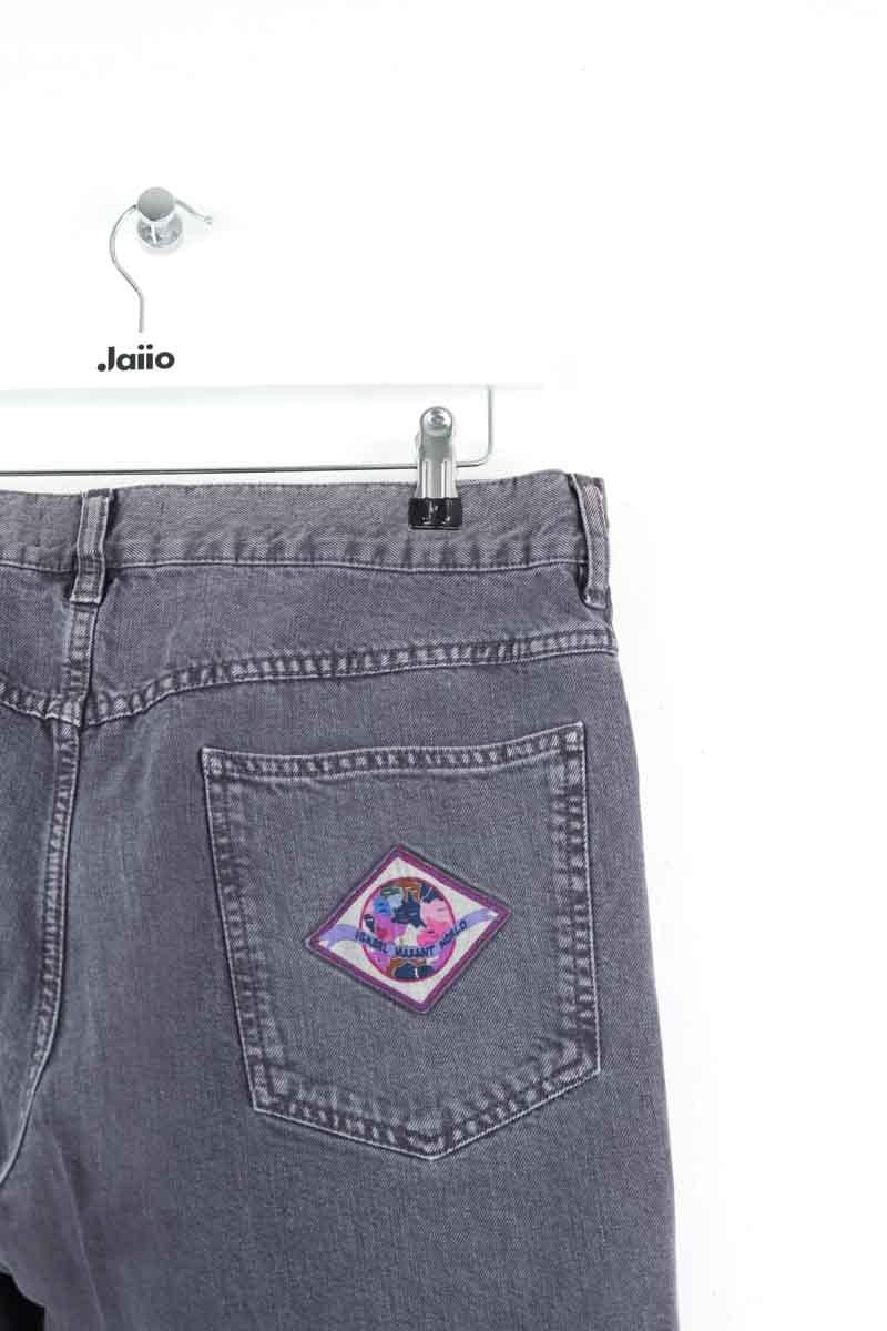 - Straight-leg jeans
- 5 pockets
- Straight cut
- Faded effect ISABEL MARANT - Seconde Main Grey