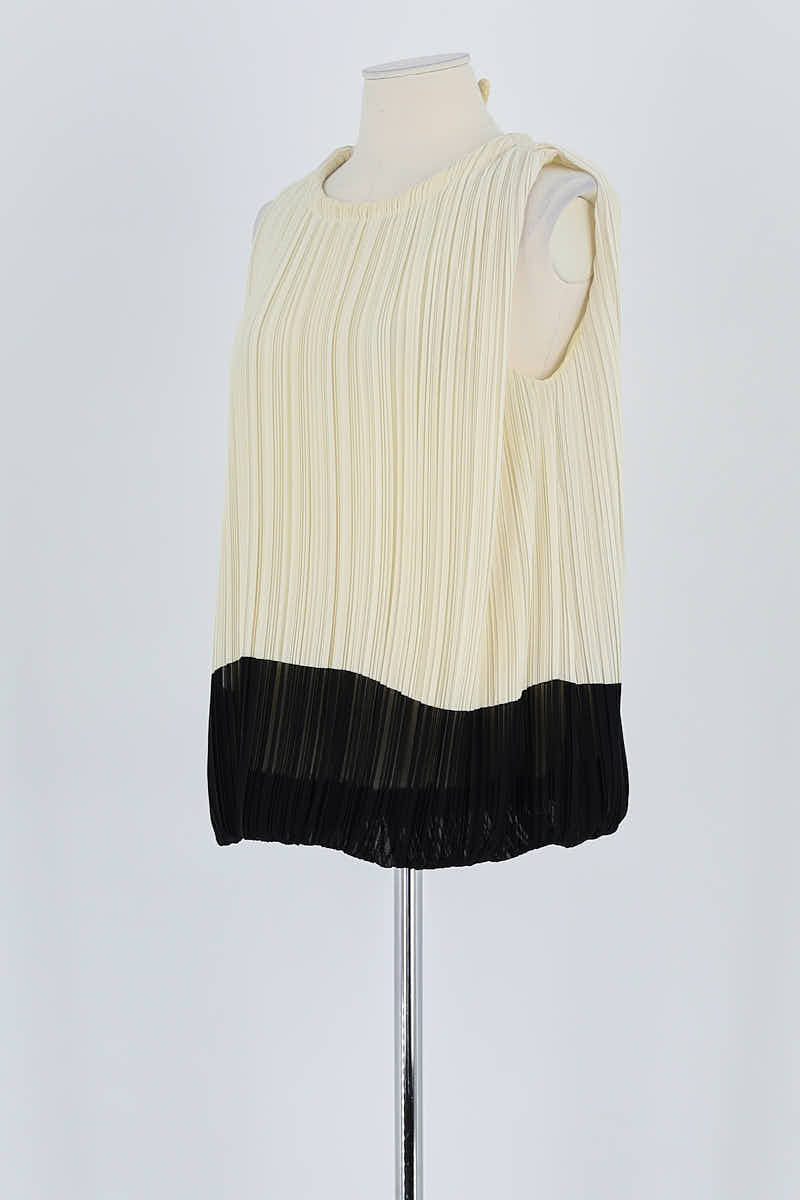 Azawood sleeveless top SONIA RYKIEL - Seconde Main Beige