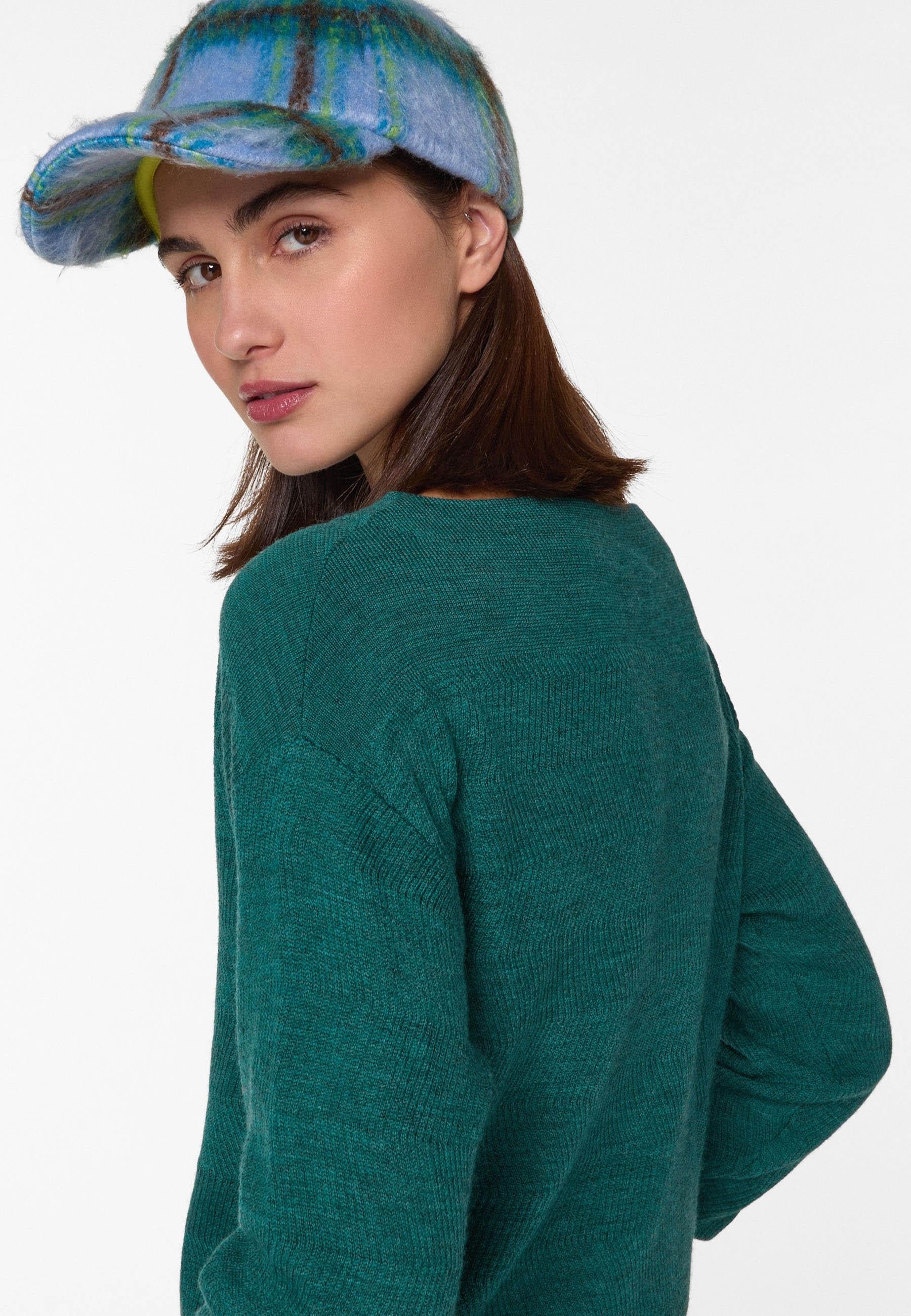 Merino wool boat-neck sweater  RODIER Green