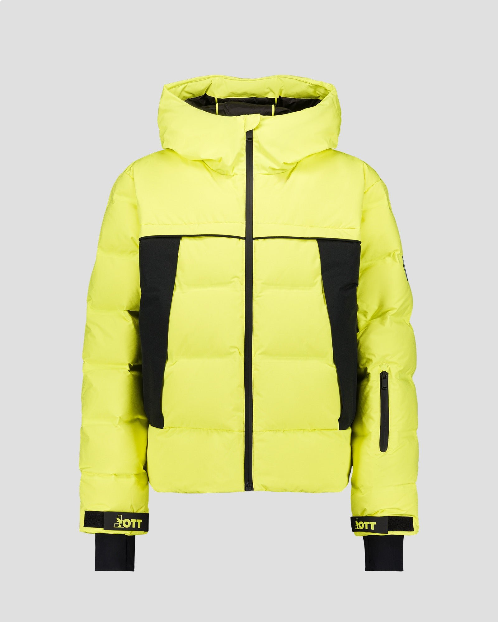 Ski jacket for extreme cold series JOTT Yellow