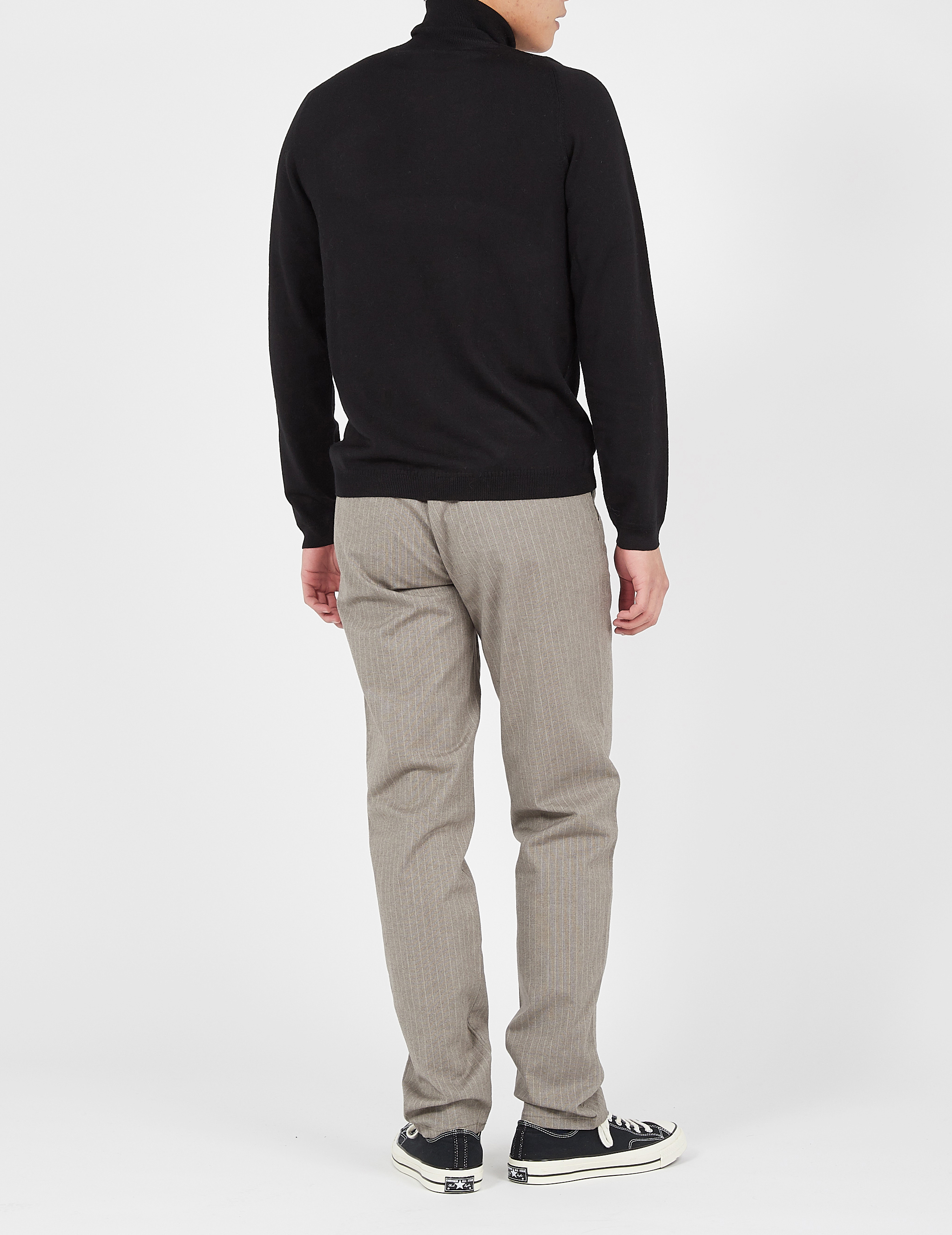 Rollkragenpullover aus Wolle, Regular Fit AU PRINTEMPS PARIS Schwarz