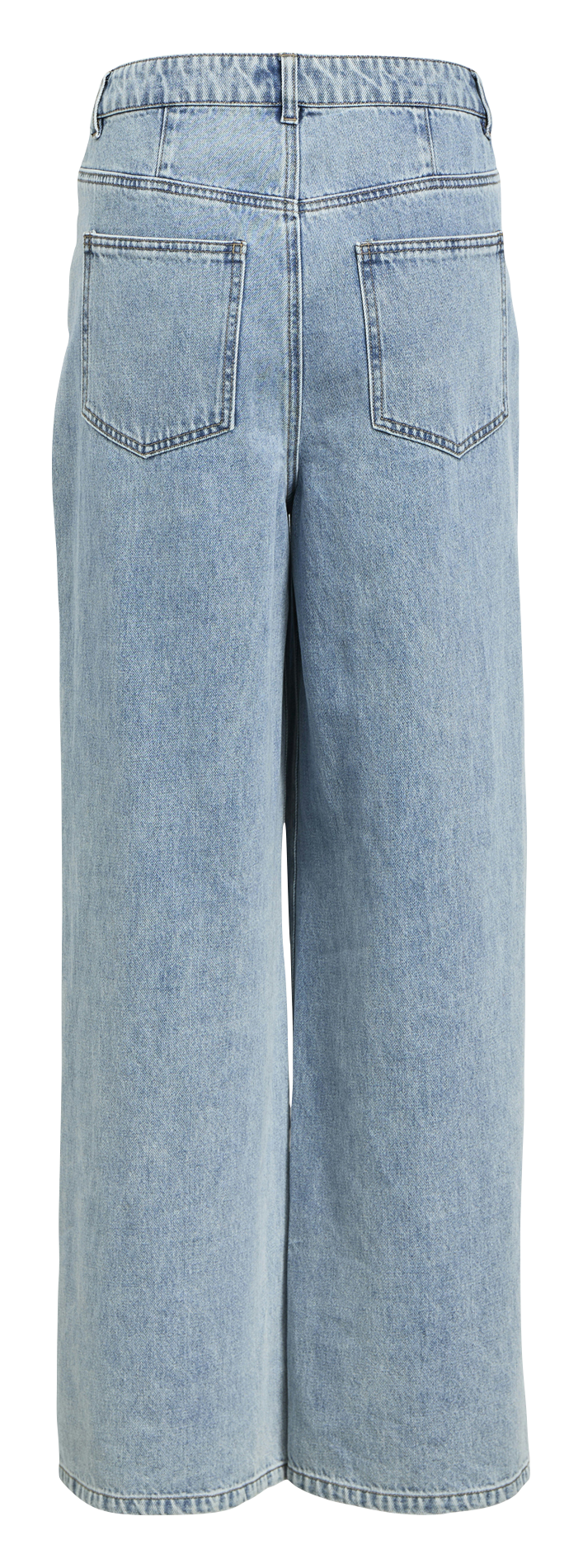 Jean large en coton et coton recyclé OBJECT Bleu