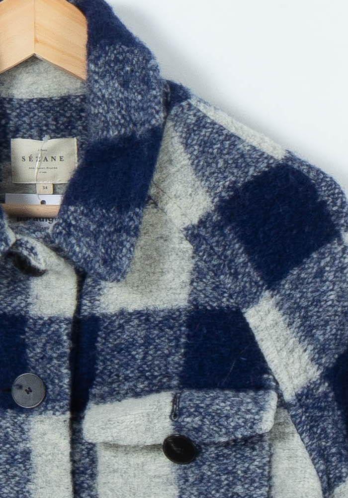 Long coat SEZANE - Seconde main Blue